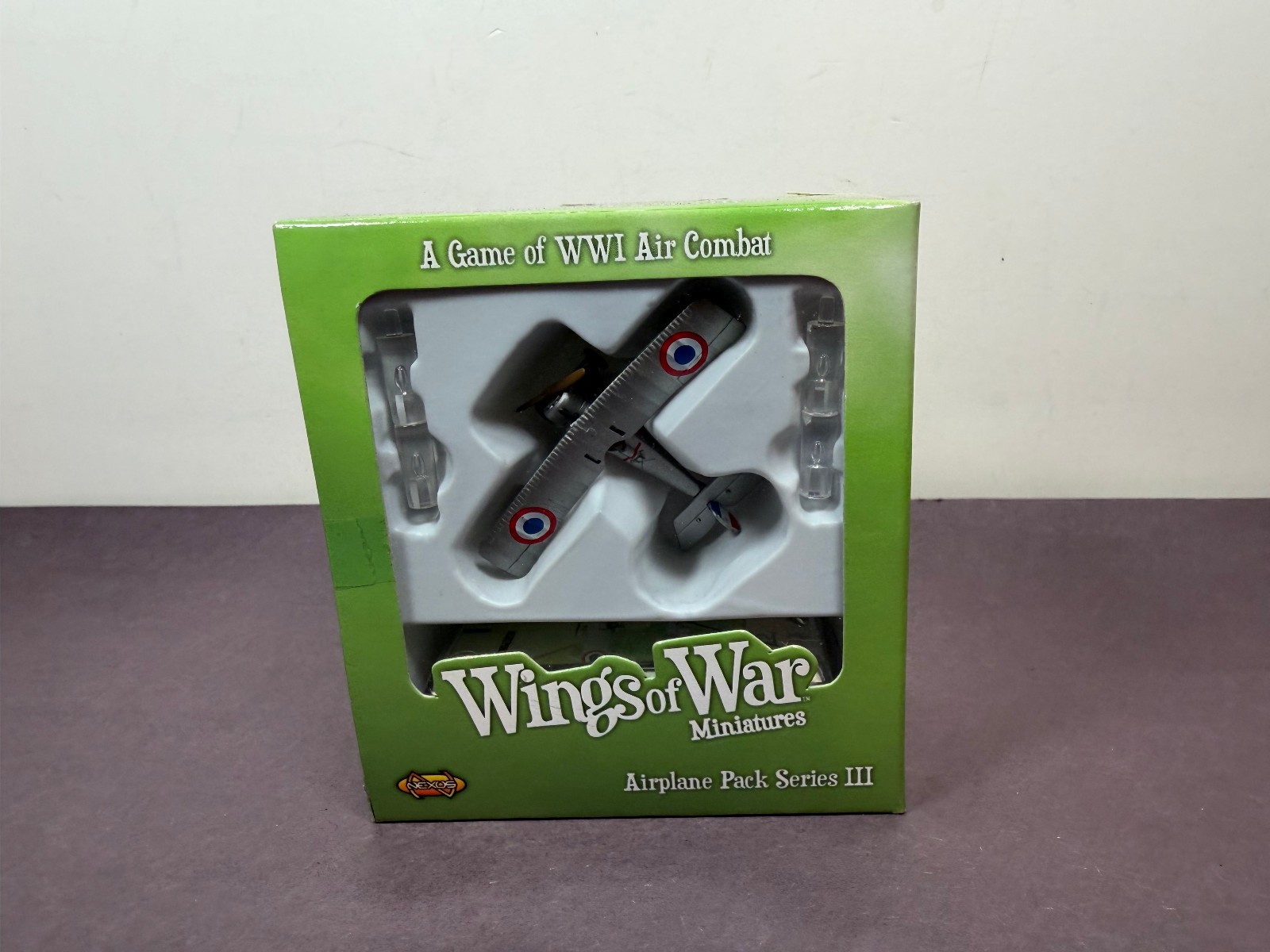 Nexus Wings Of War WWI Game NIEUPORT 23 KIBANOV Airplane Series III 1/144