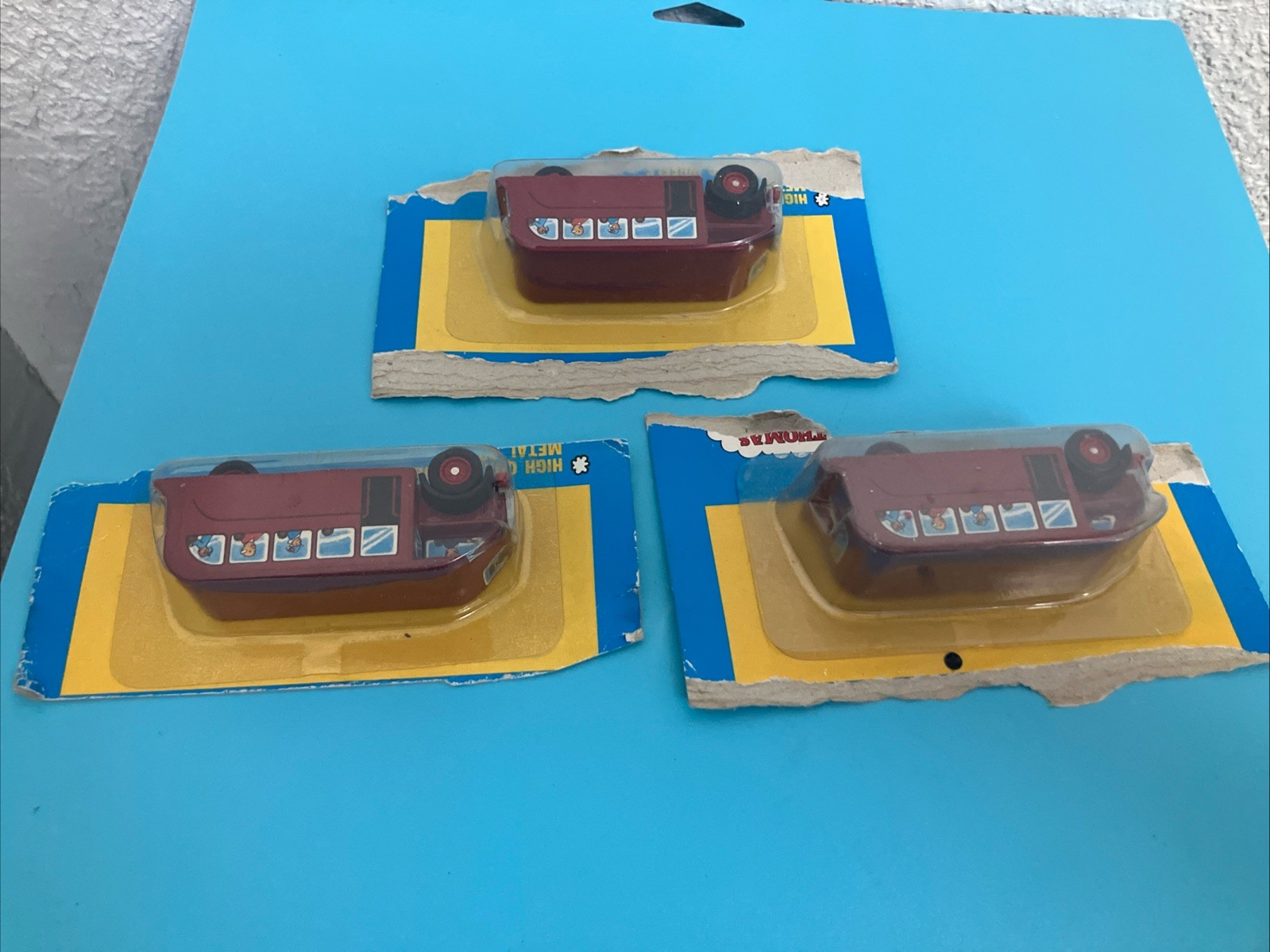 ERTL Thomas The Tank Engine & Friends BERTIE the BUS 1989 – Train New in Box X3