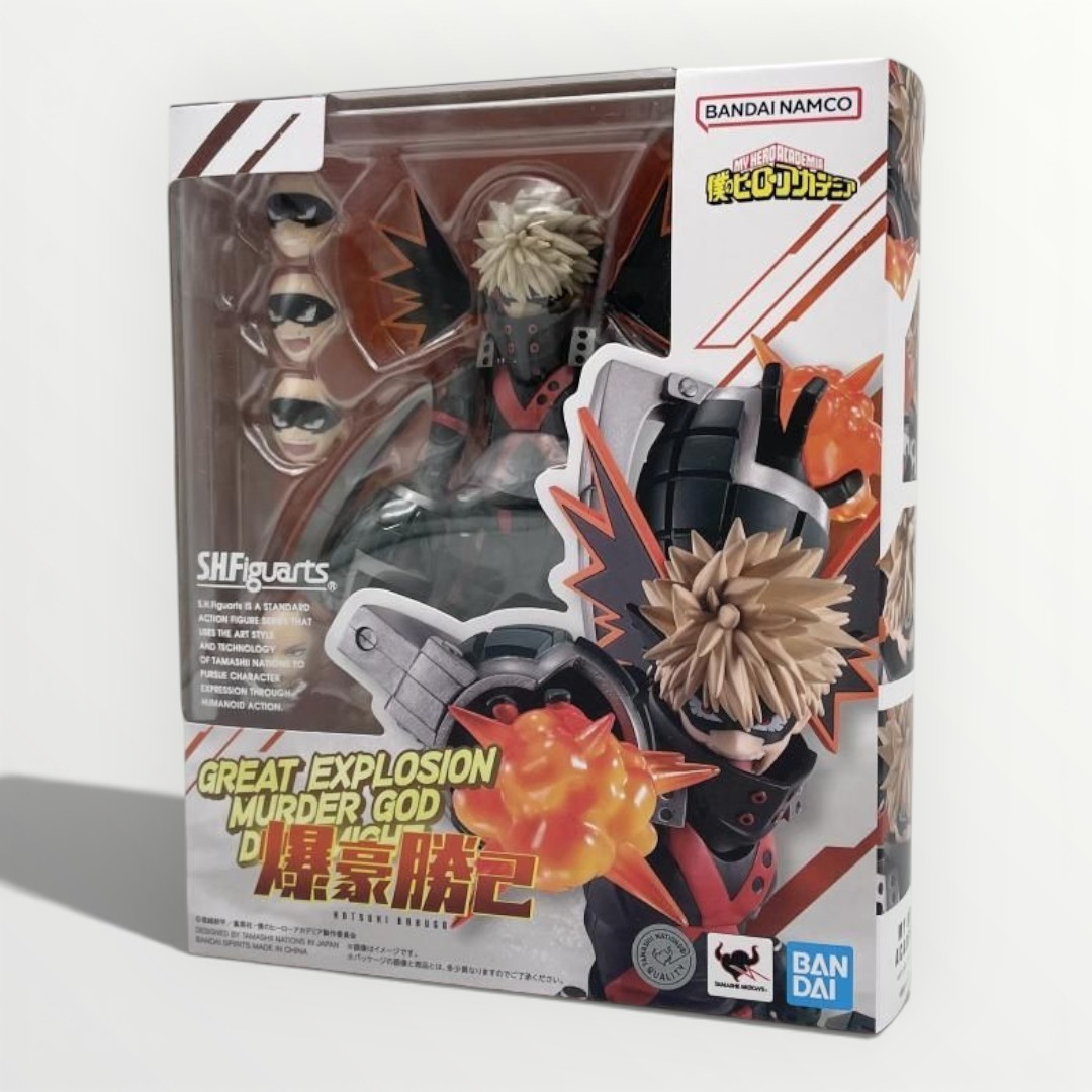 S.H.Figuarts My Hero Academia Katsuki Bakugo Action Figure BANDAI JAPAN