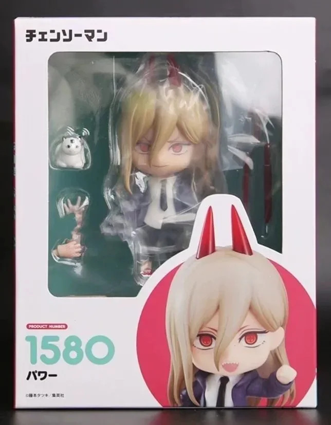 10cm Chainsaw Man Power Q Version Nendoroid Anime Figure PVC Toy Gift