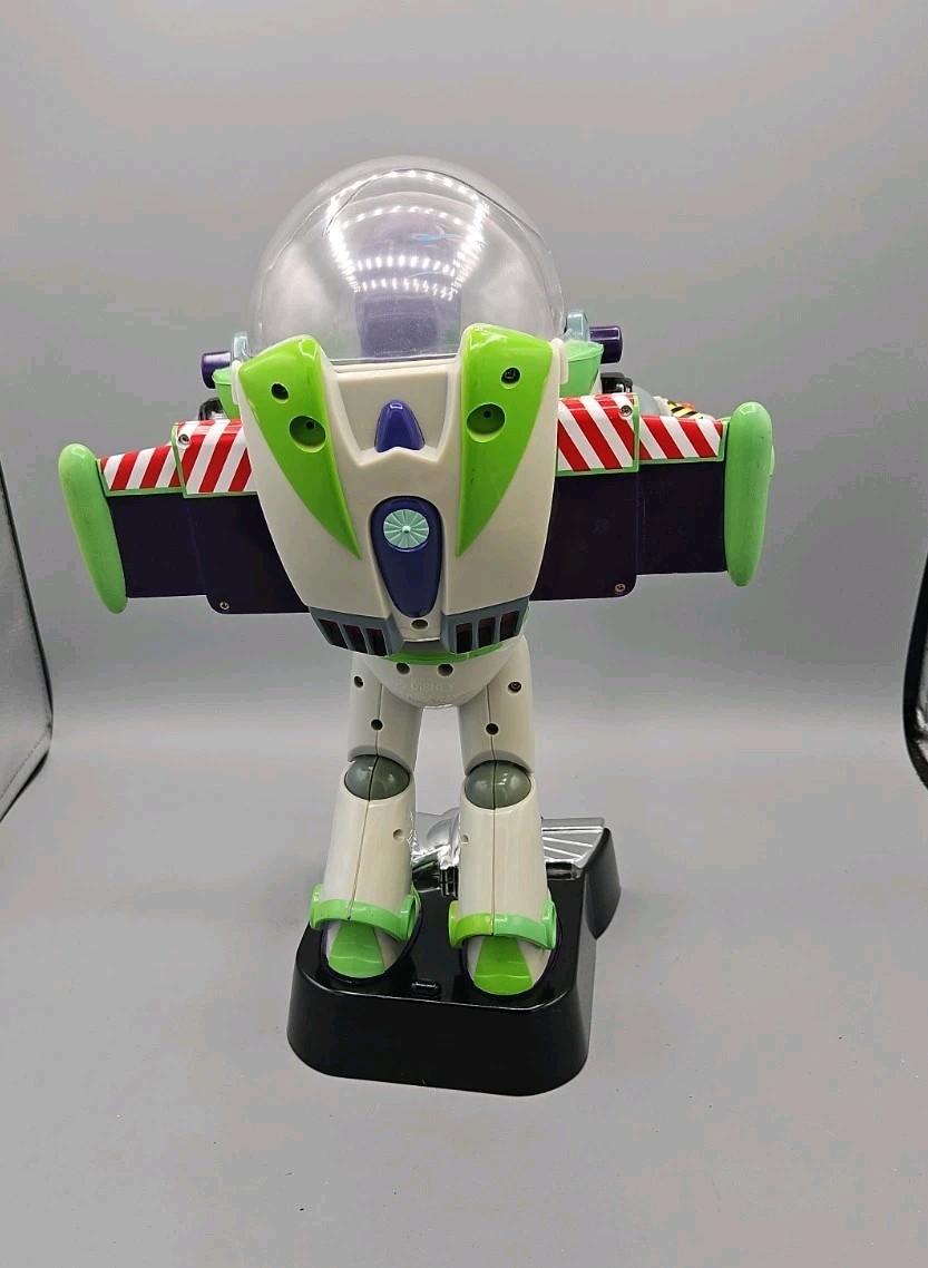 1997 Talking Buzz Lightyear Room Guard edition With Stand/wall Mount READ WORKS