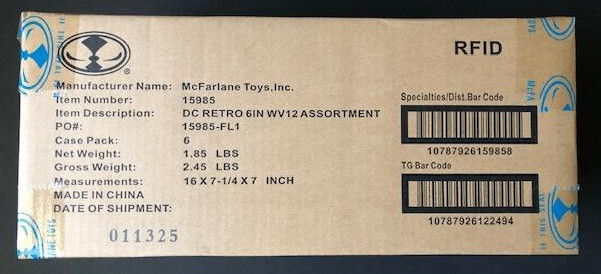 McFarlane DC Super Friends Wave 2 6&Prime; SUPERMAN Flash CHEETAH -Factory SEALED Case