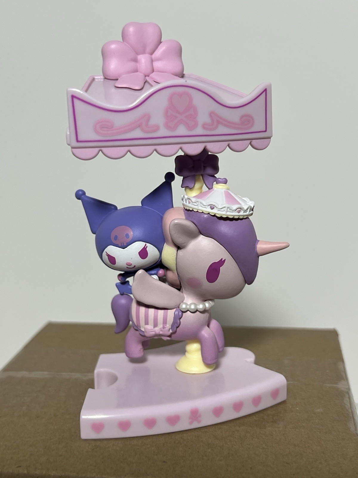 Tokidoki Sweet Pink Carousel Kuromi Carousel Princess 3&Prime; Vinyl Figure New w/ Box