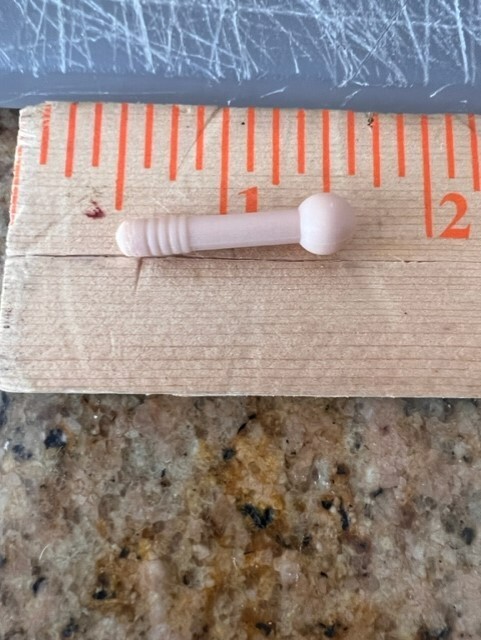 1/6 1:6 12&Prime; Scale very cool female white tan feet leg connector