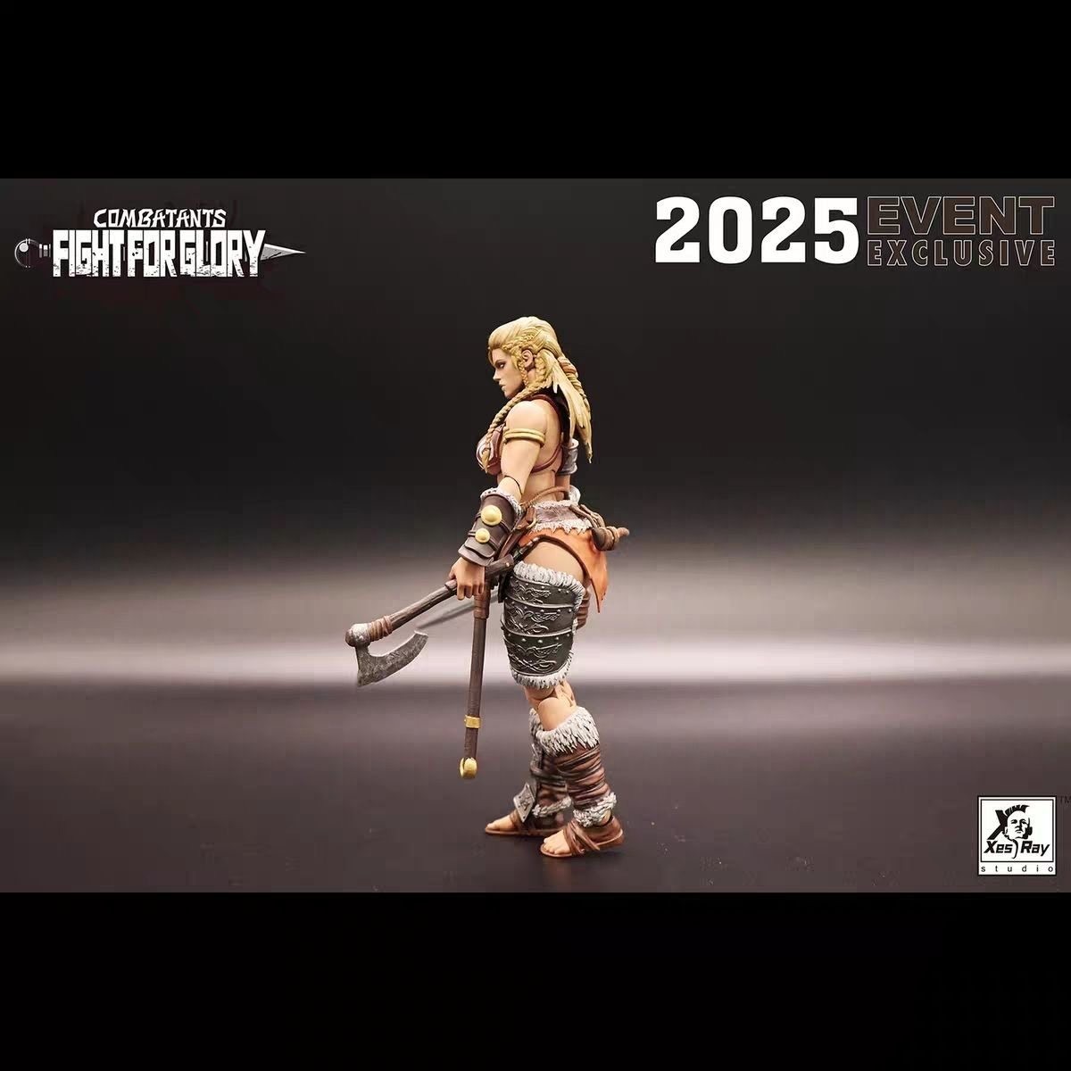 Xesray Studio 1/12 Fight for Glory Combatants Gold Hildr Action Figure Model
