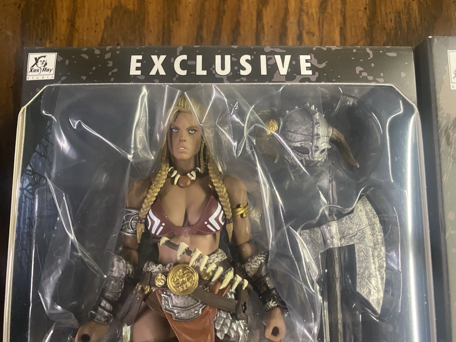 Xesray Studio Combatants Fight For Glory Gold Hildr 1/12 NISB Unopened