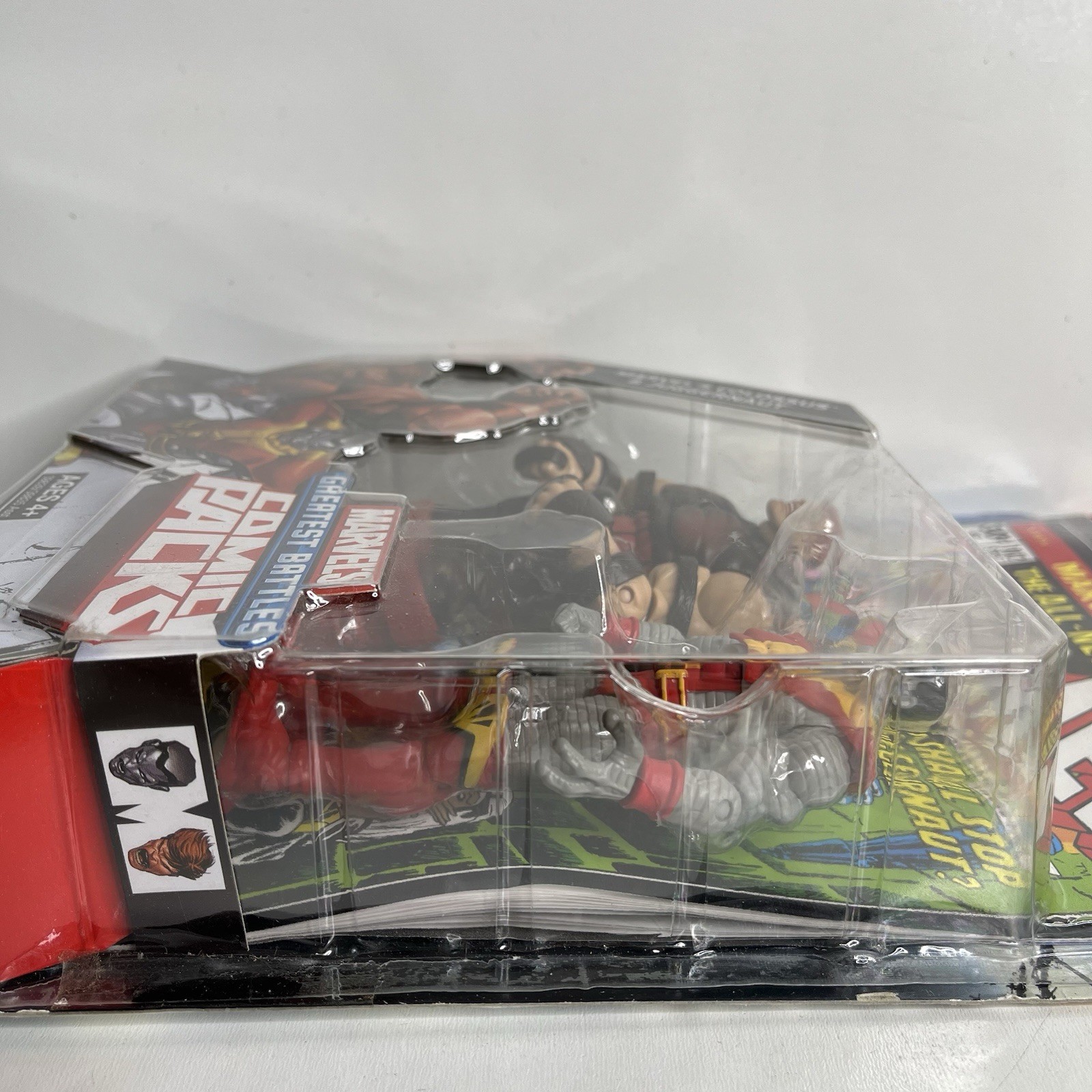 Marvels Colossus & Juggernaut Marvels Greatest Battles Comic Packs Figure New