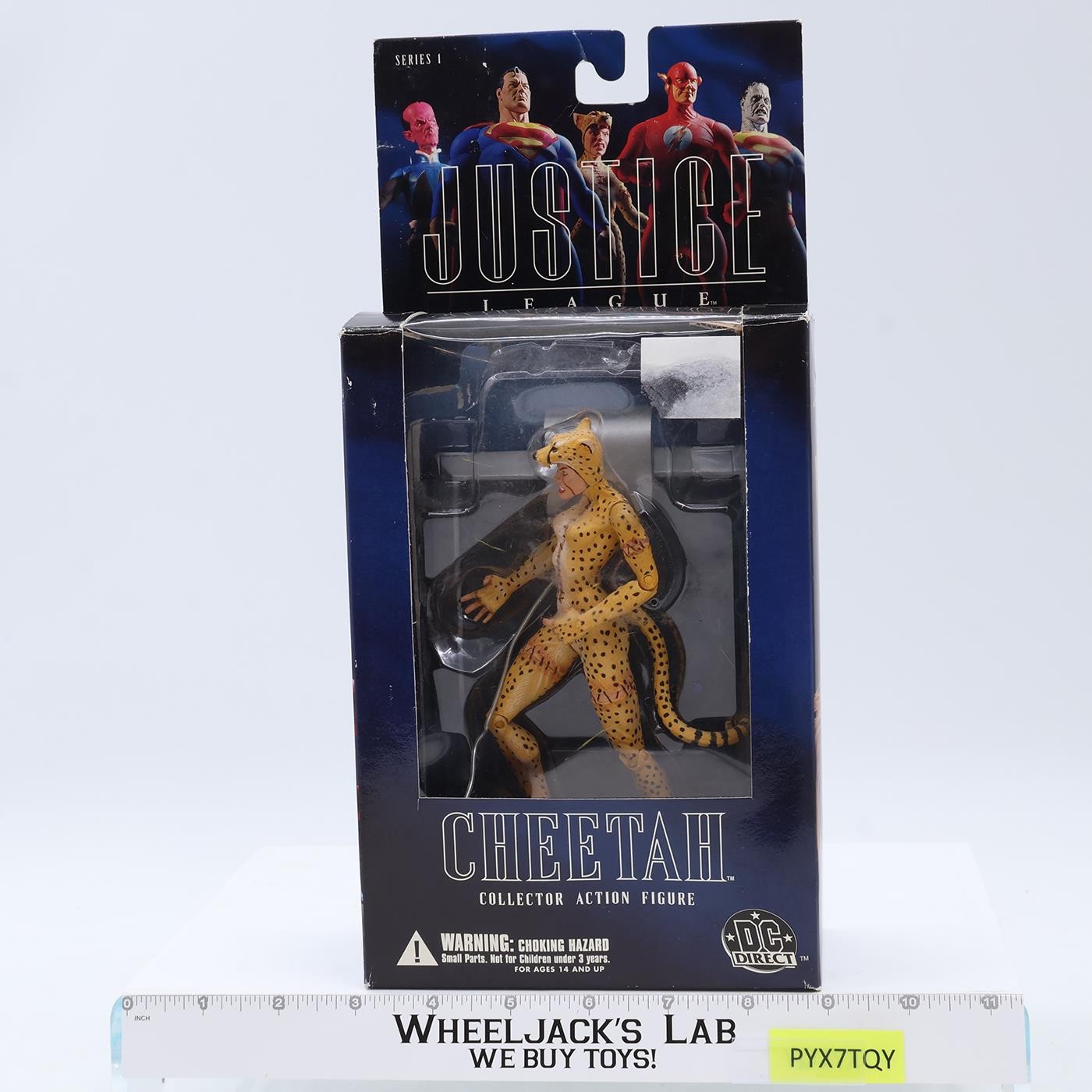 Cheetah Justice League Series 1 2005 DC Direct 7.25&Prime; Action Figure NEW SEALED