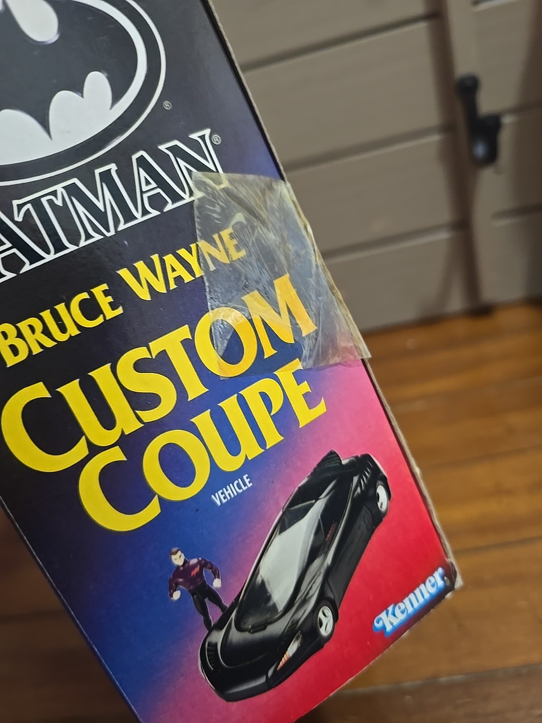NEW 1991 Batman Returns Bruce Wayne Custom Coupe Kenner Sealed Vintage