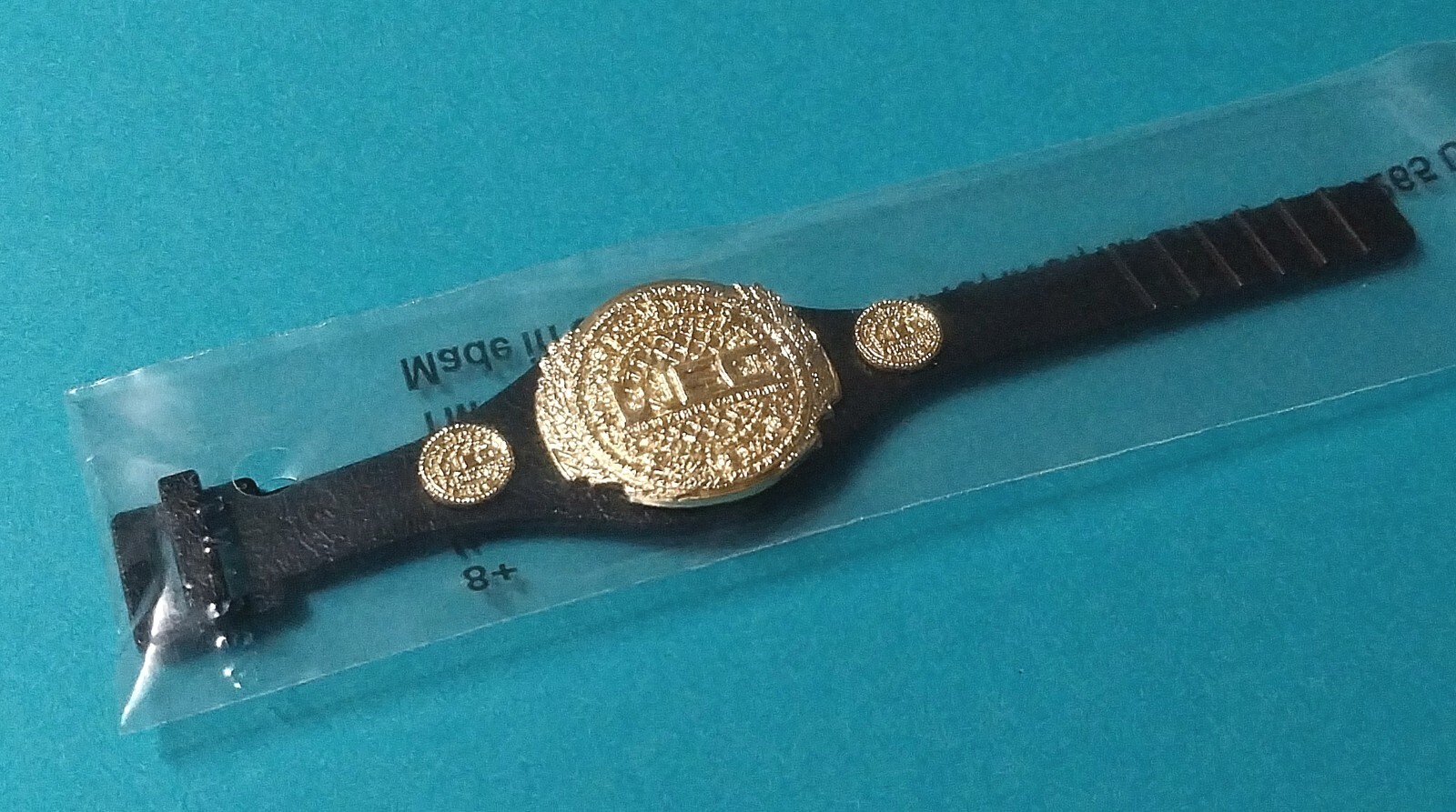 UFC WEC Action Figure Belt Jakks Pacific NEW MMA Gold Black Urijah Faber