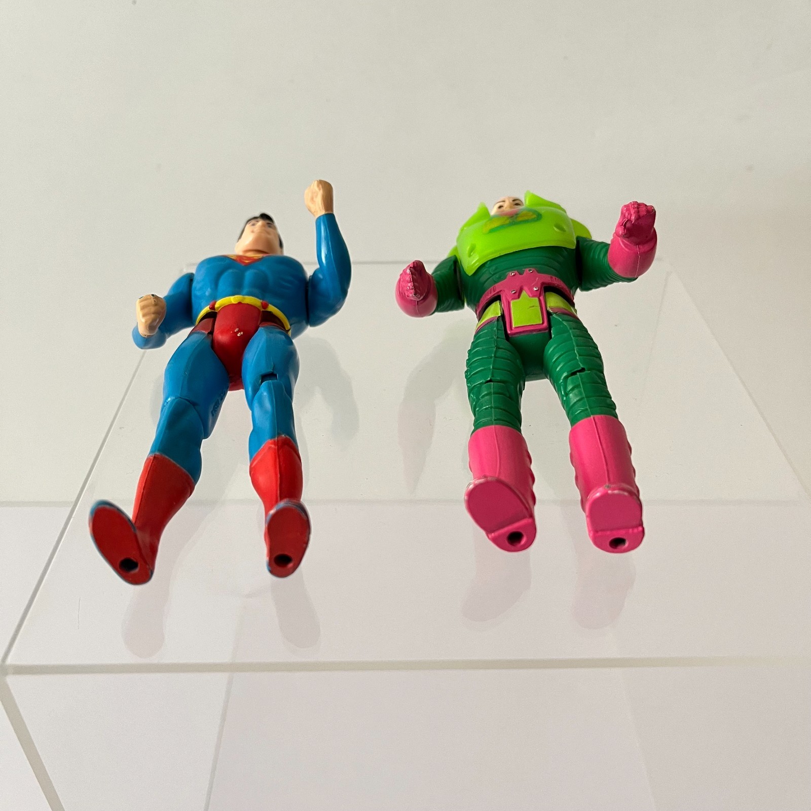Lex Luthor & Superman Action Figure Super Powers Collection Kenner 1984 Vintage
