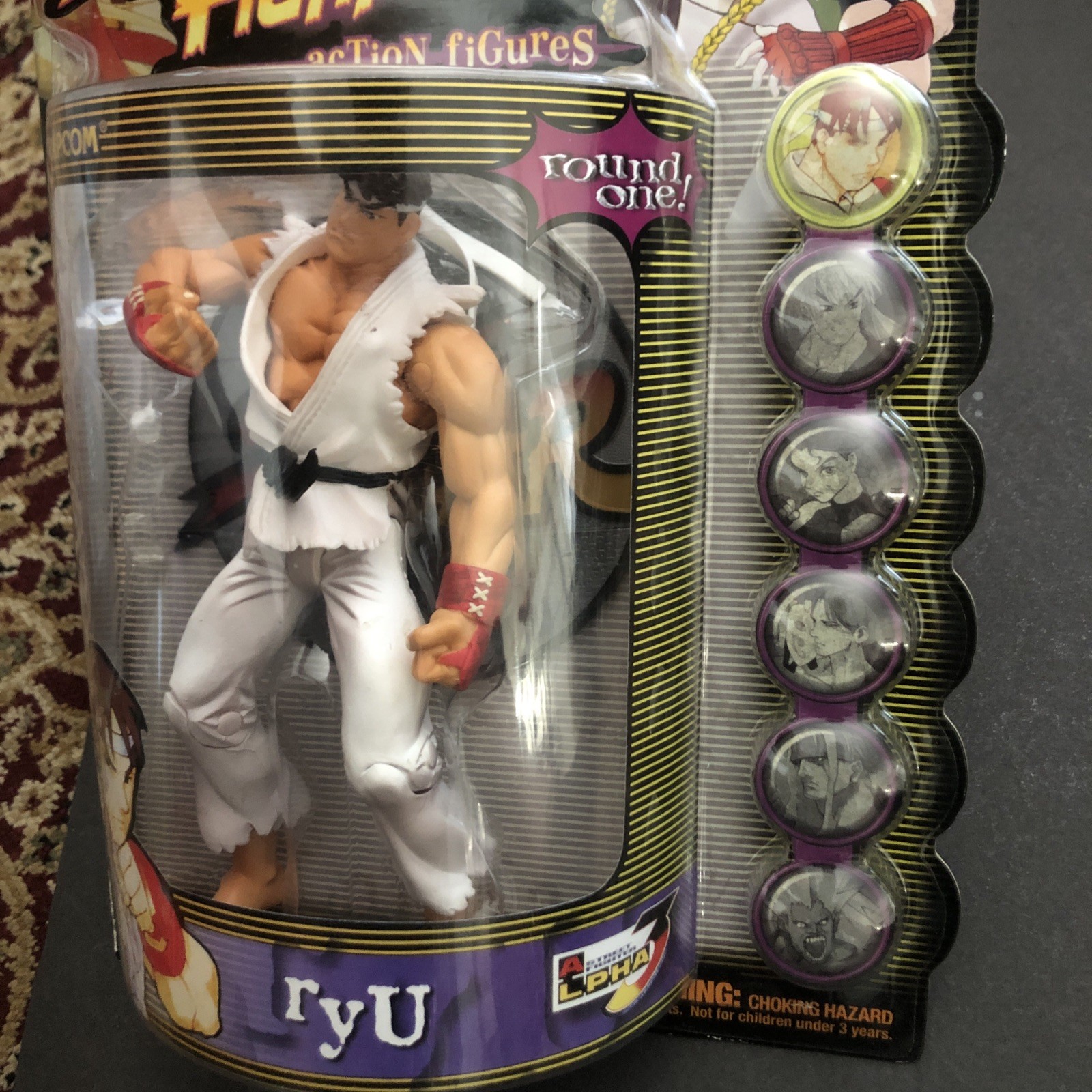 CAPCOM STREET FIGHTER “RYU” 7”1/2 Factory Sealed