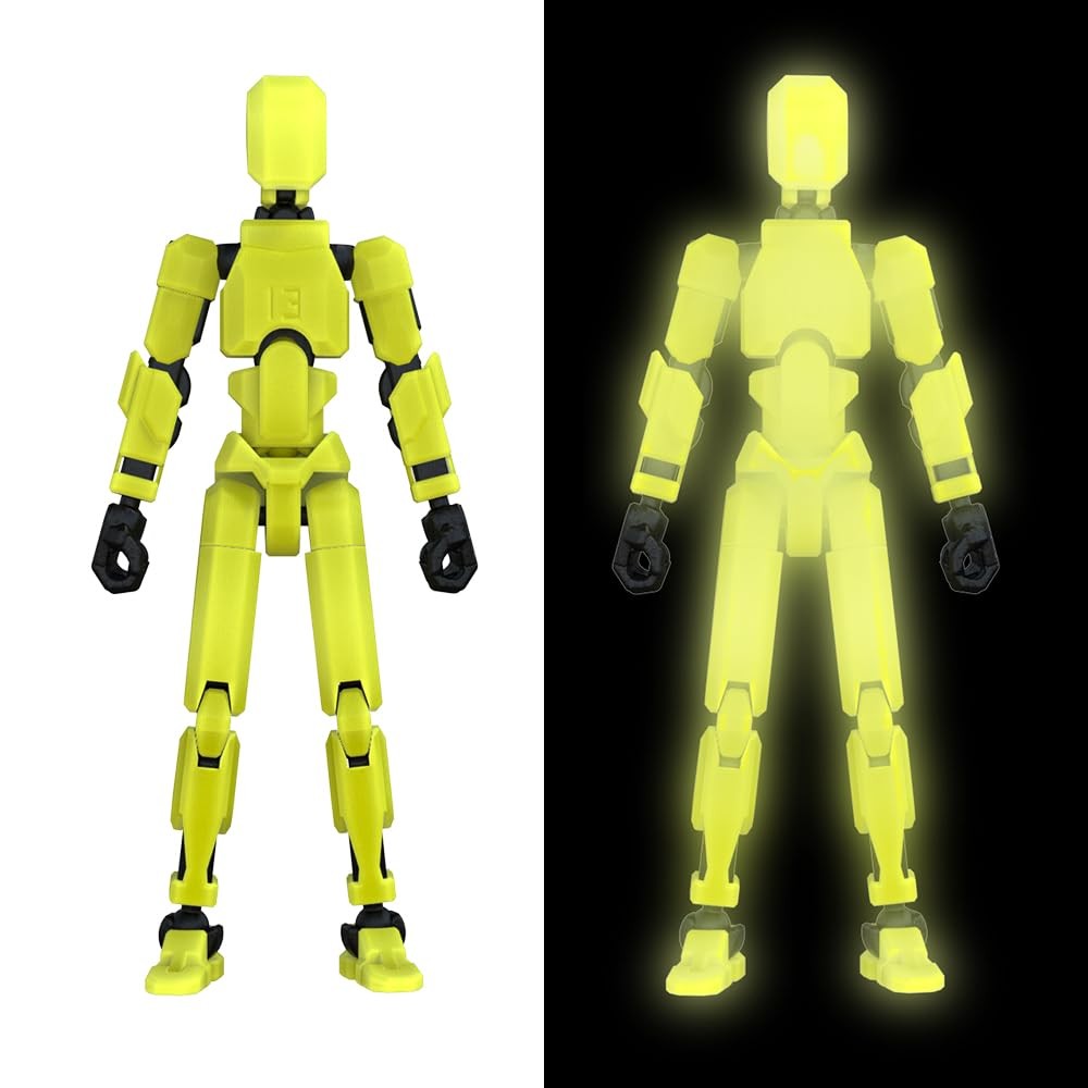 T13 3D Action Figure,Assembly Completed Dummy Nova Titan Lucky 13 Action Figu…