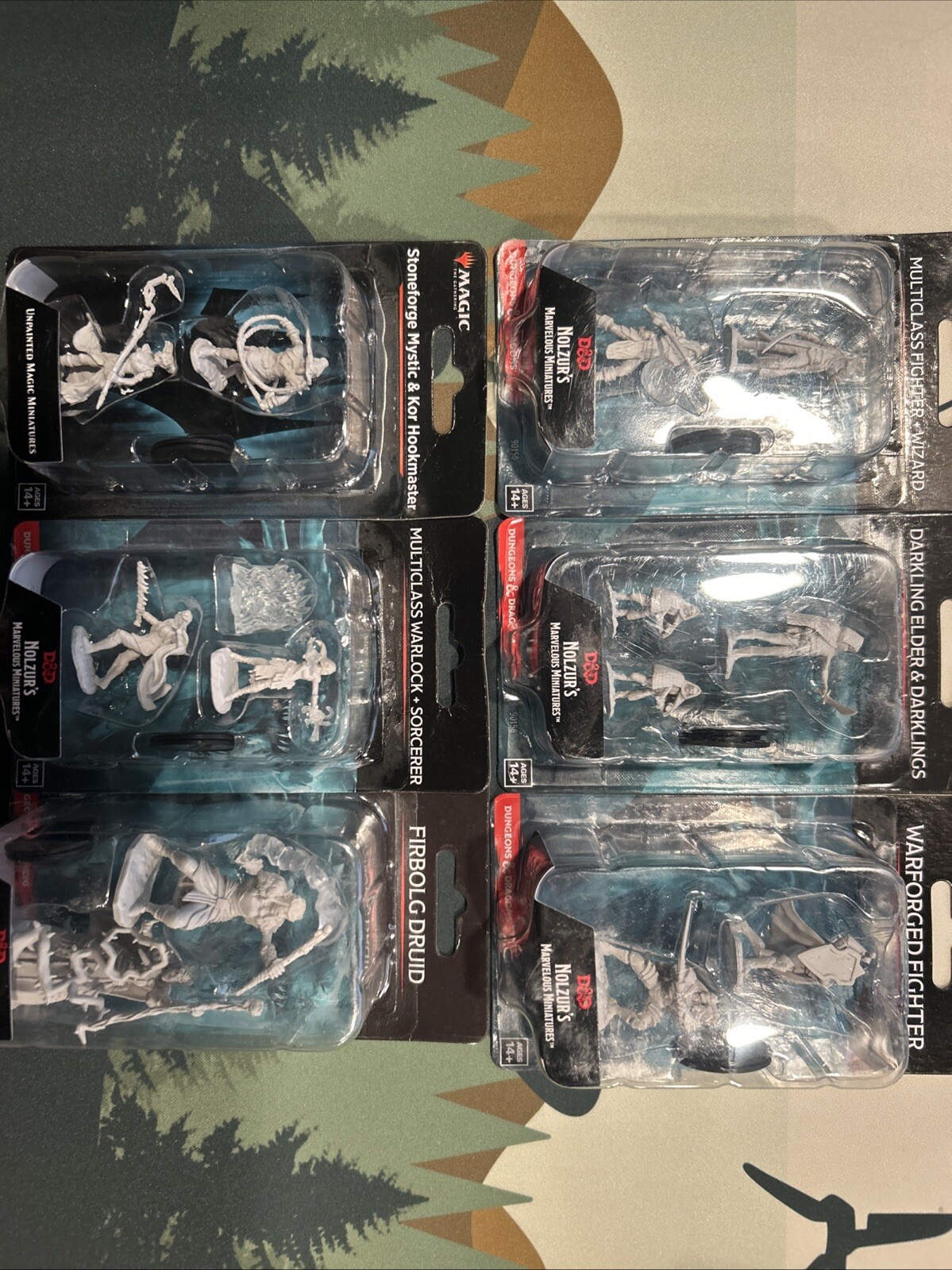 Flexibility and Diversity Bundle – Minis D&D Pathfinder Wizkids New Unpainted