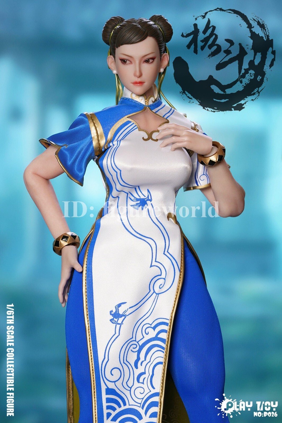 Pre-order PLAY TOY P026 1/6 Fighting Goddess Chun Li Female Action Figure Model