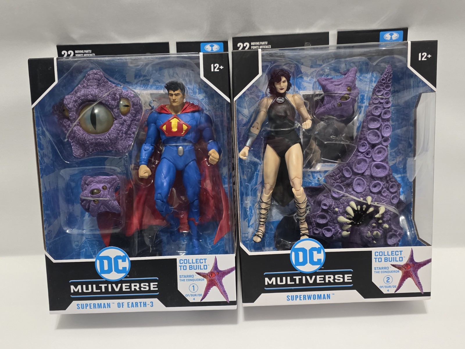 McFarlane DC Multiverse Crime Syndicate Starro BAF Series Complete Set of 4 NIB