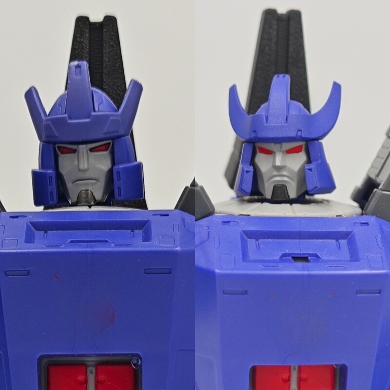 ABS Casting Head Shoe Backpack Cannon Upgrade Kit For SS86 Kingdom GS Galvatron