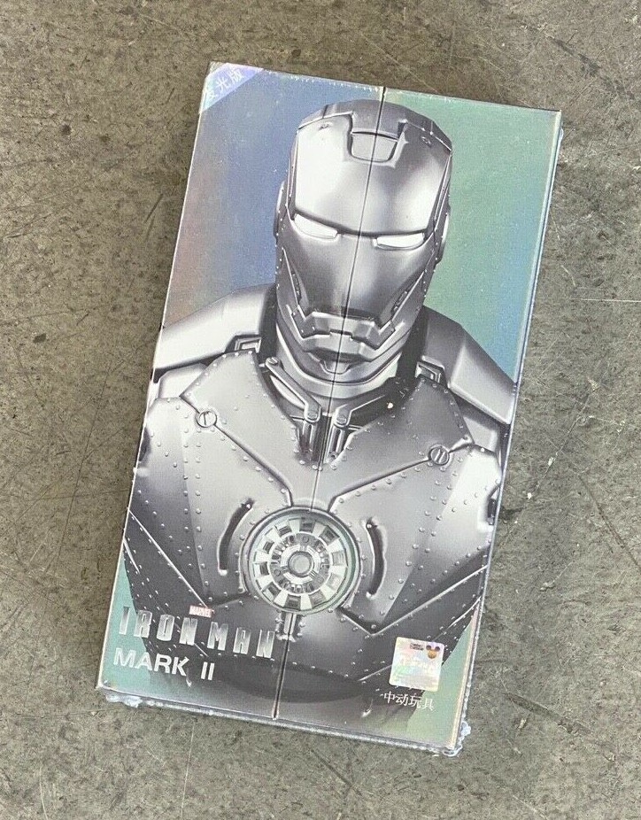 ZD-MK2-L: ZD Toys Marvel Iron Man Mark 2 Mark II 7&Prime; action figure (LED Ver.)