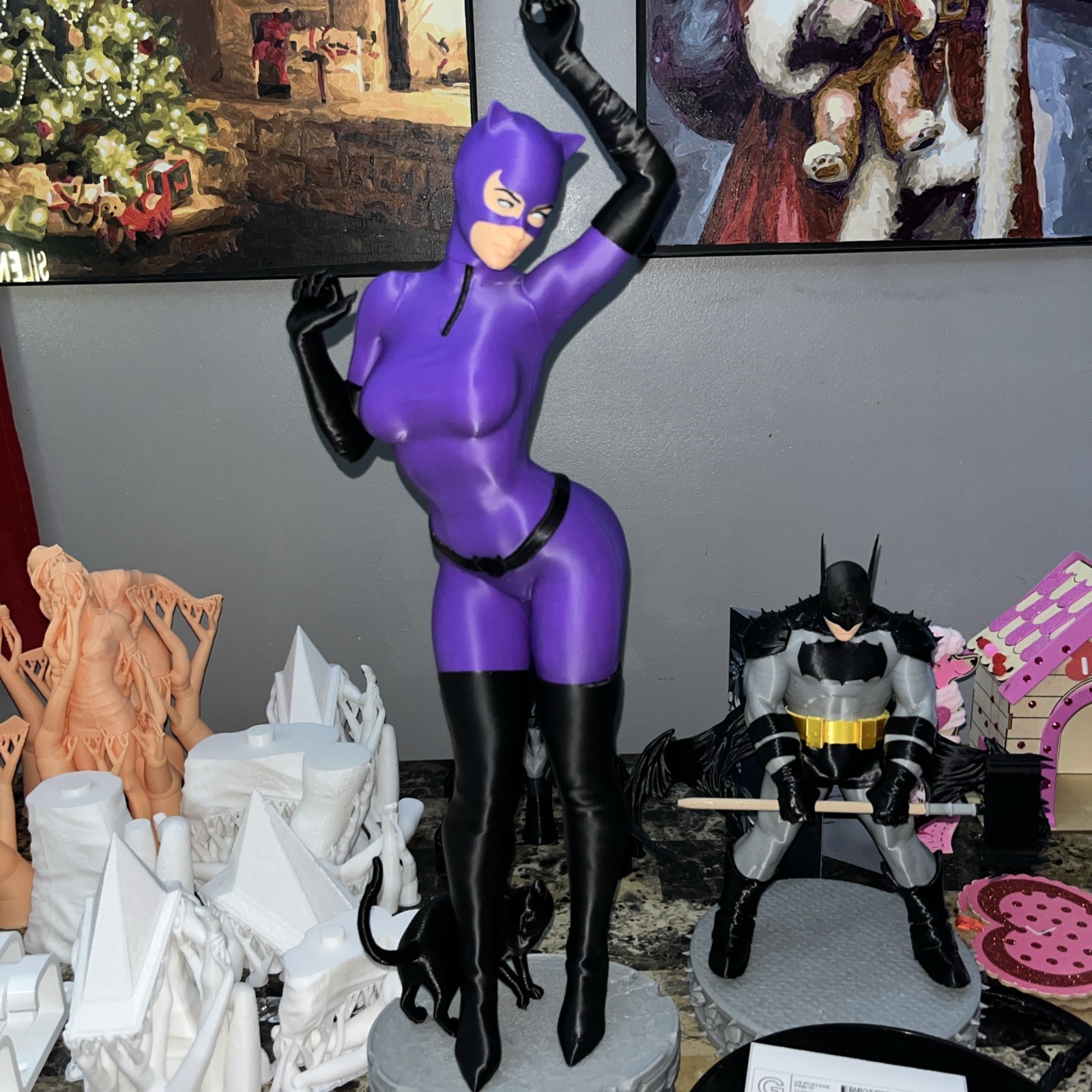 Catwoman Knightfall Figure with hair 23inches