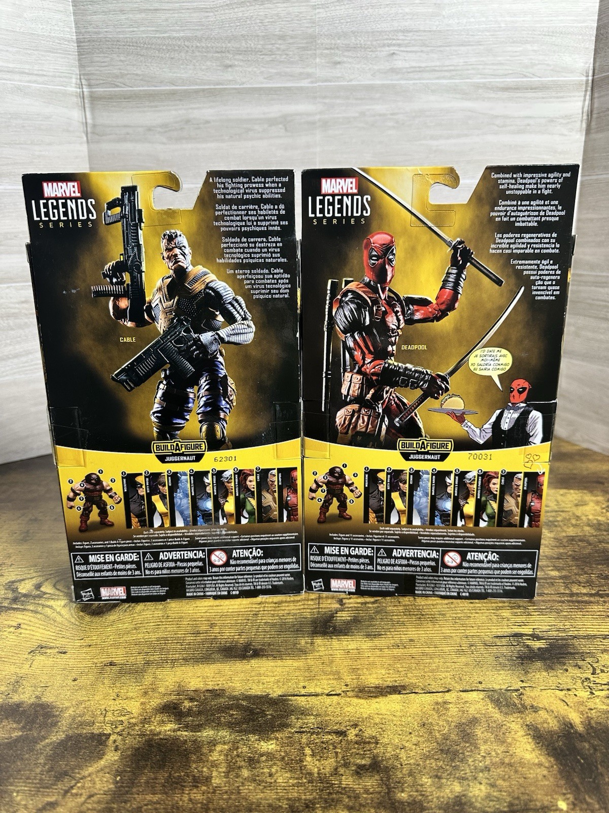 Marvel Legends Juggernaut BAF Series Complete Set Of 8 Figures New In Box!!