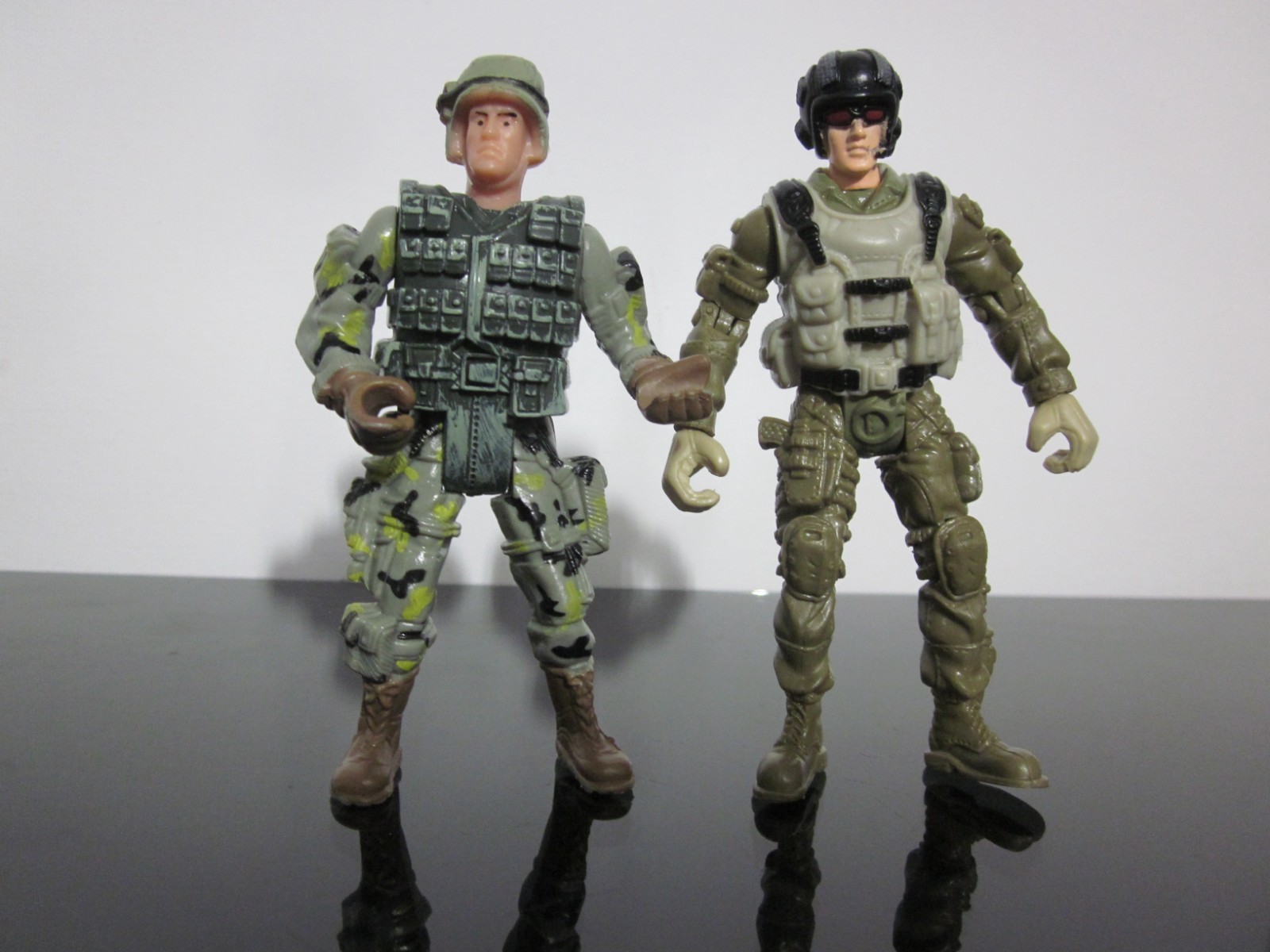 Lanard The Corps 4 » Military Army Action Figures Vintage Lot of 2