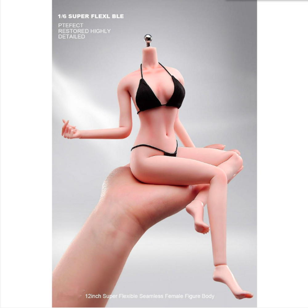 1/6 Normal Large Breast Super Flexible Seamless Body 12 » Makeup Female Figure