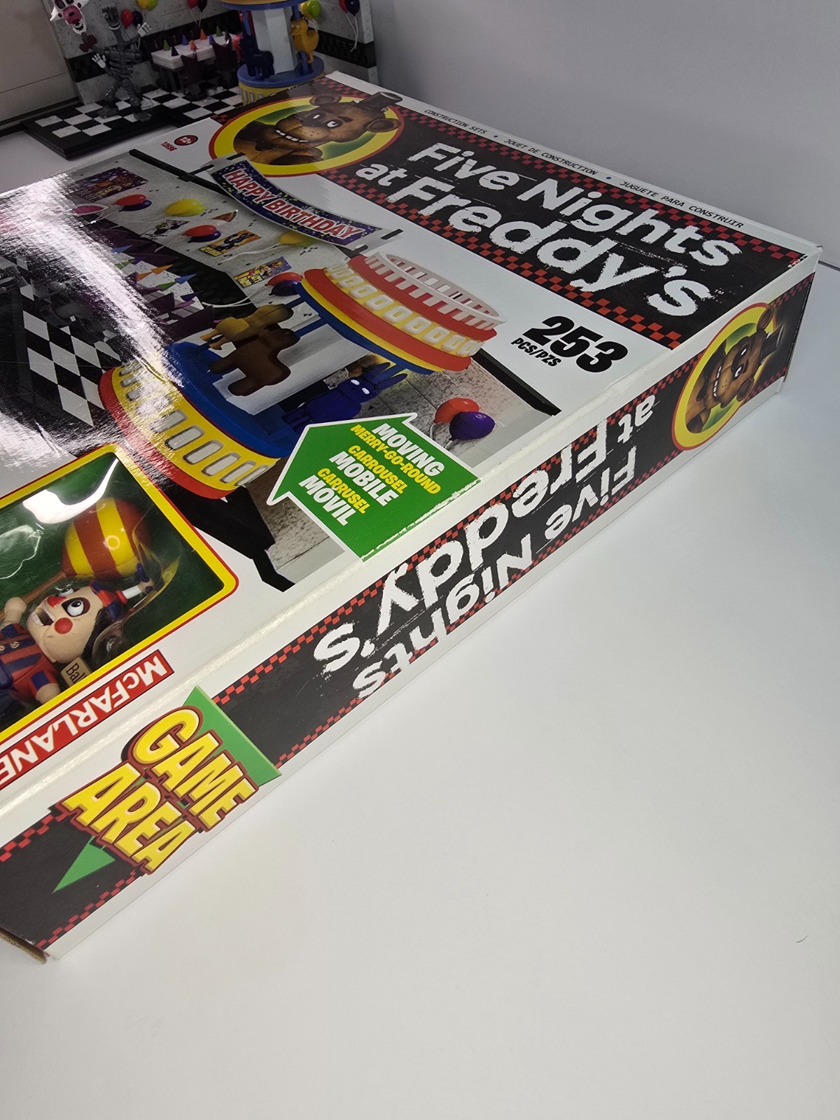 MCFARLANE Five Nights At Freddy&rsquo;s Construction Set #12696 GAME AREA complete