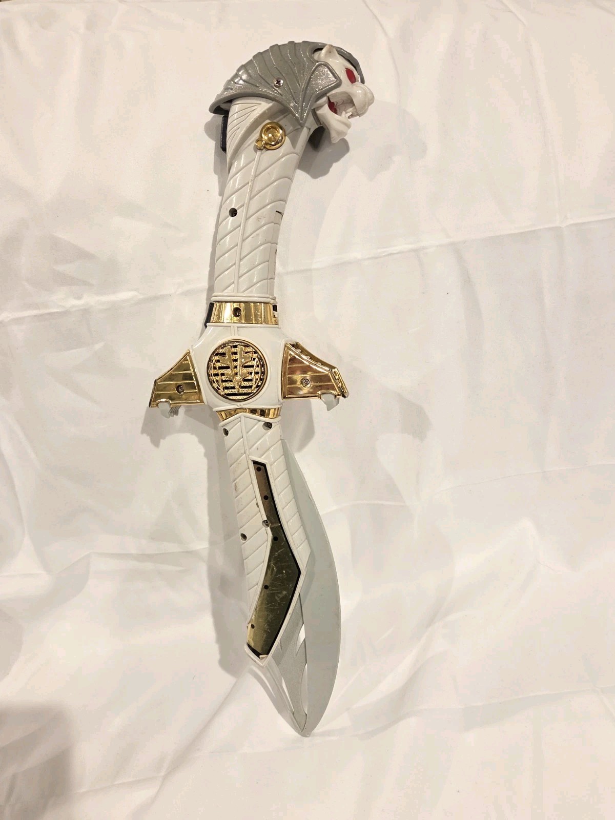 Bandai Mighty Morphin Power Rangers 1994 SABA Tiger Saber As Is Working