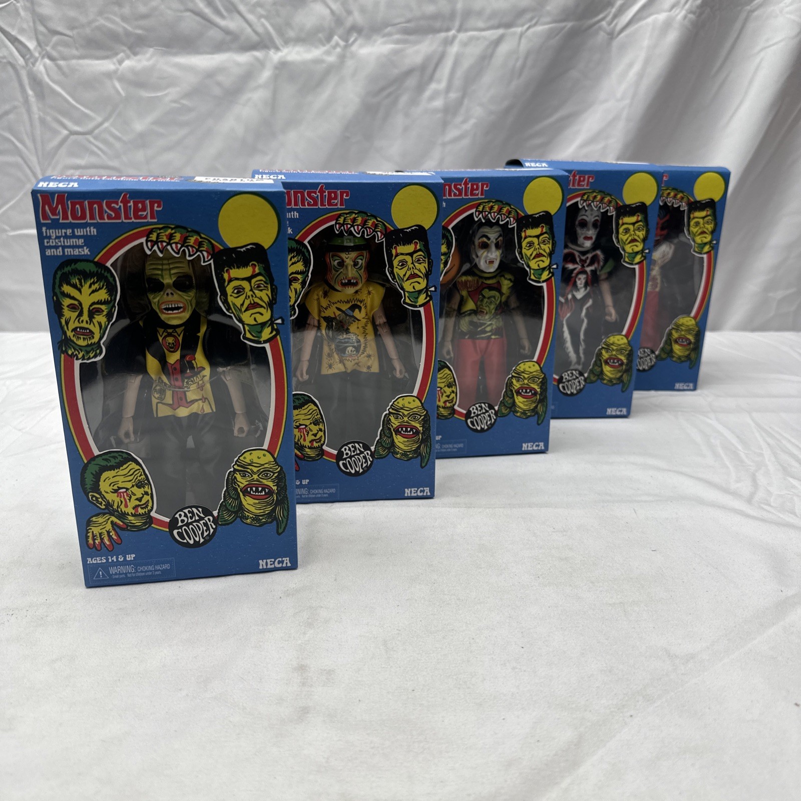 BEN COOPER Phantom,Devil V.2 MONSTER SERIES COSTUME KIDS FIGURES 5.5” 6-7-8-9-10