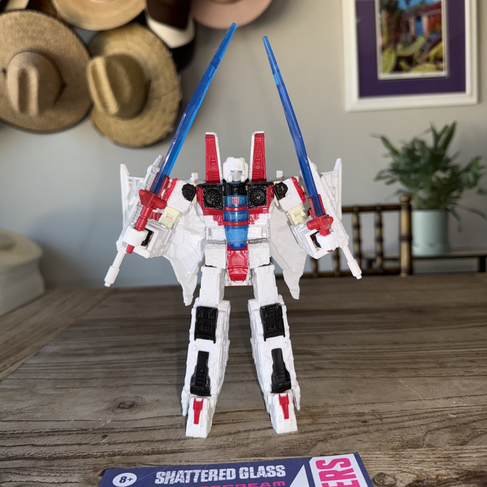 Transformers Generations Shattered Glass Starscream Complete w/instructions