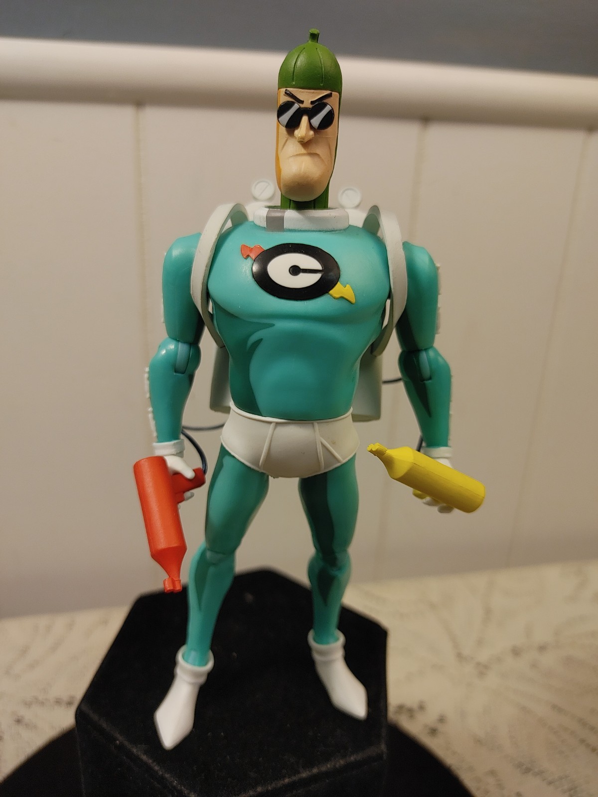 CONDIMENT KING COMPLETE BAF McFarlane Batman Animated Series Target LOOSE (READ)