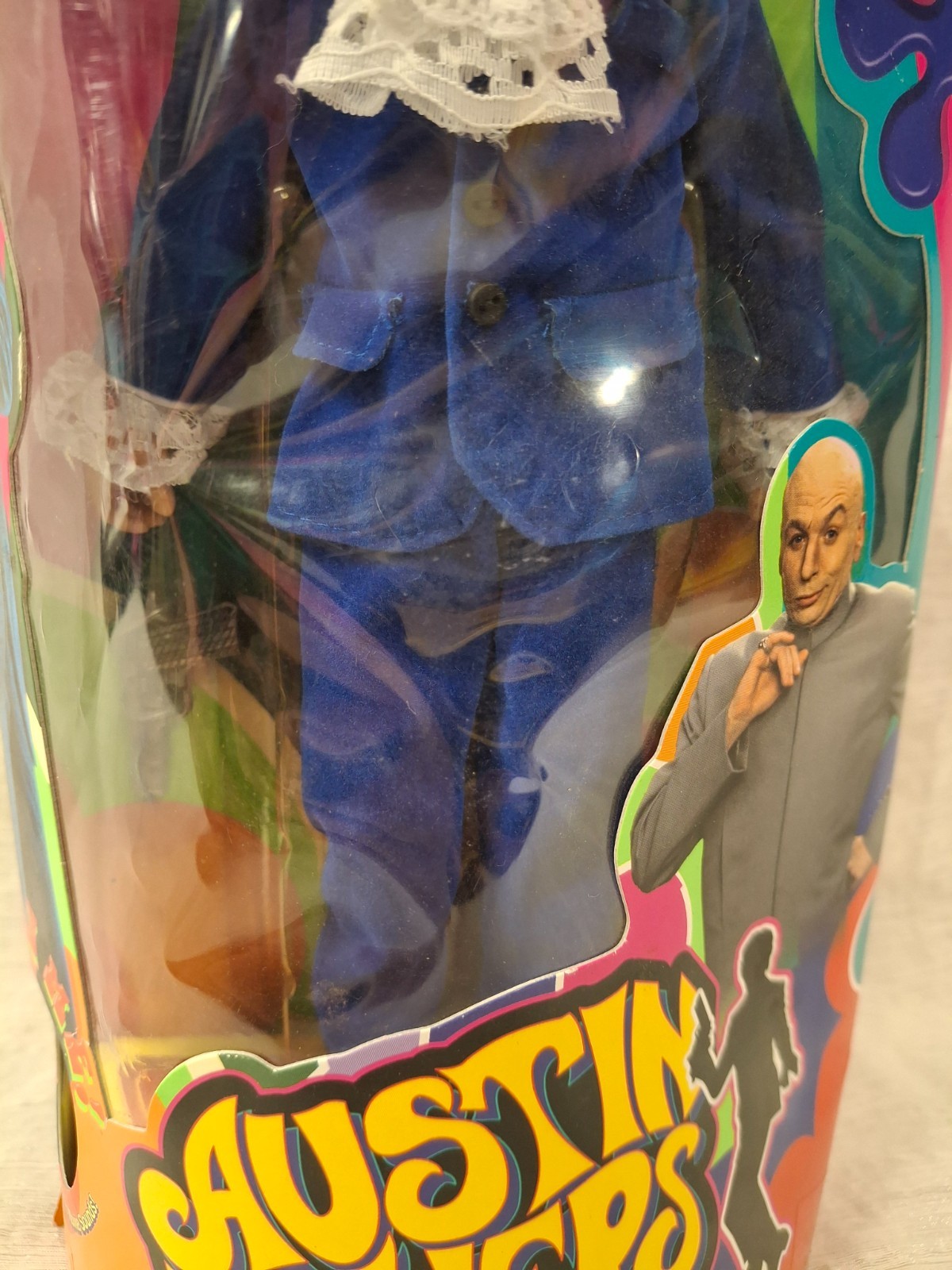 Vintage 1998 Austin Powers Fully Poseable Doll Trendmasters New In Box