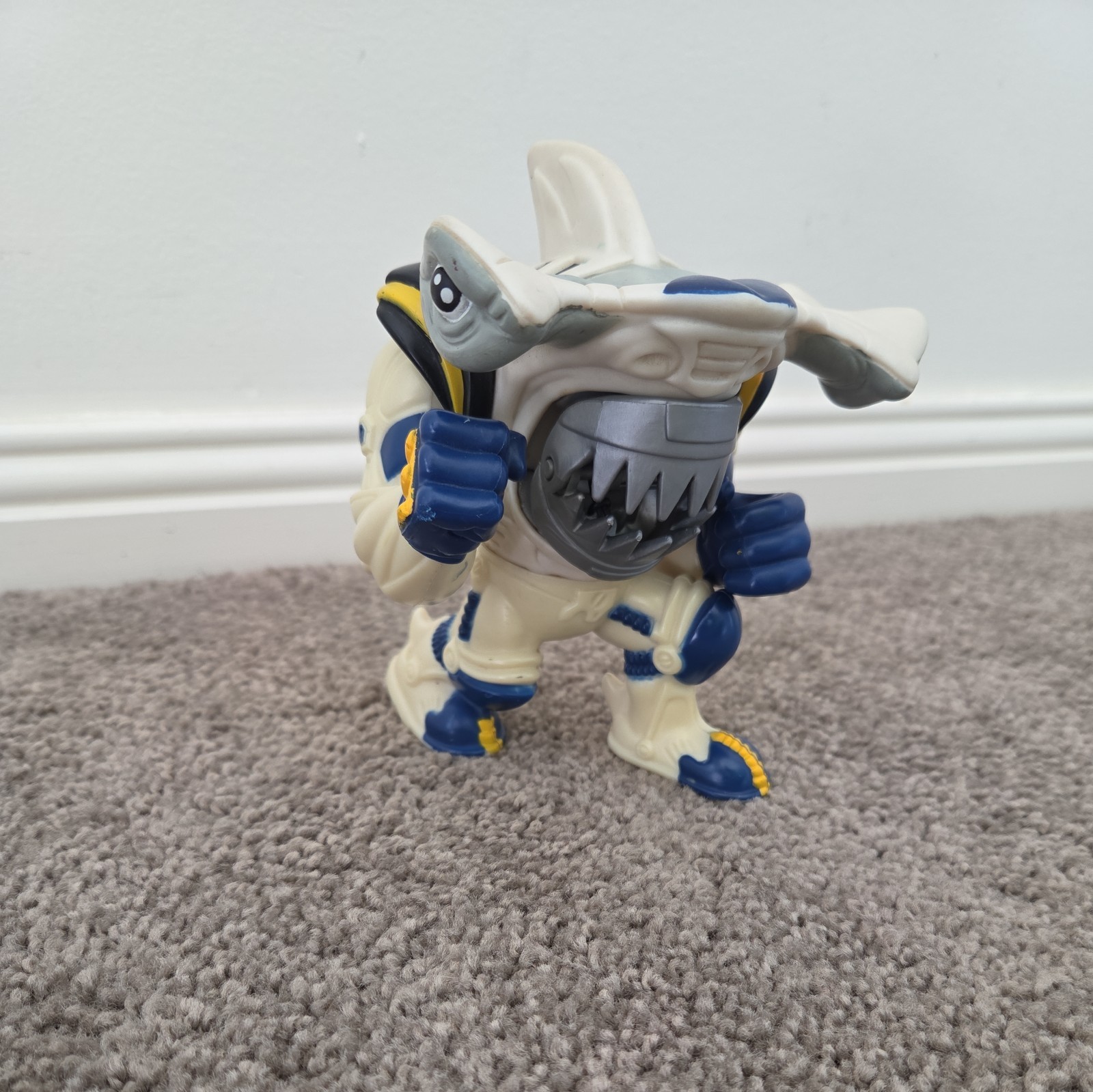 Vintage Street Sharks Jab 1996 Space Force Steel Jaw Jab AUS EXCLUSIVE RARE