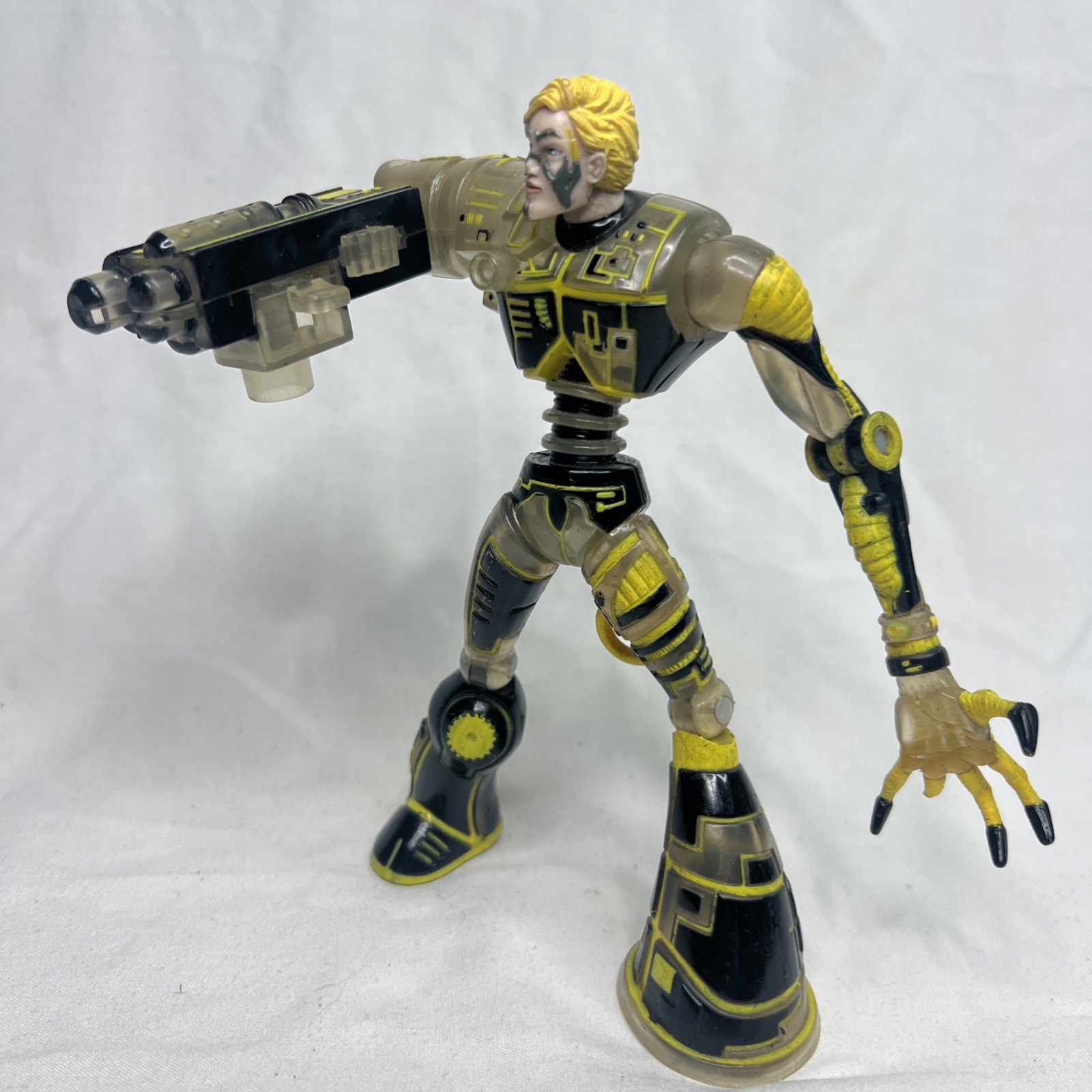 X Men The New Mutants Warlock Action Figure – 1998 Marvel Toy Biz – Not Complete