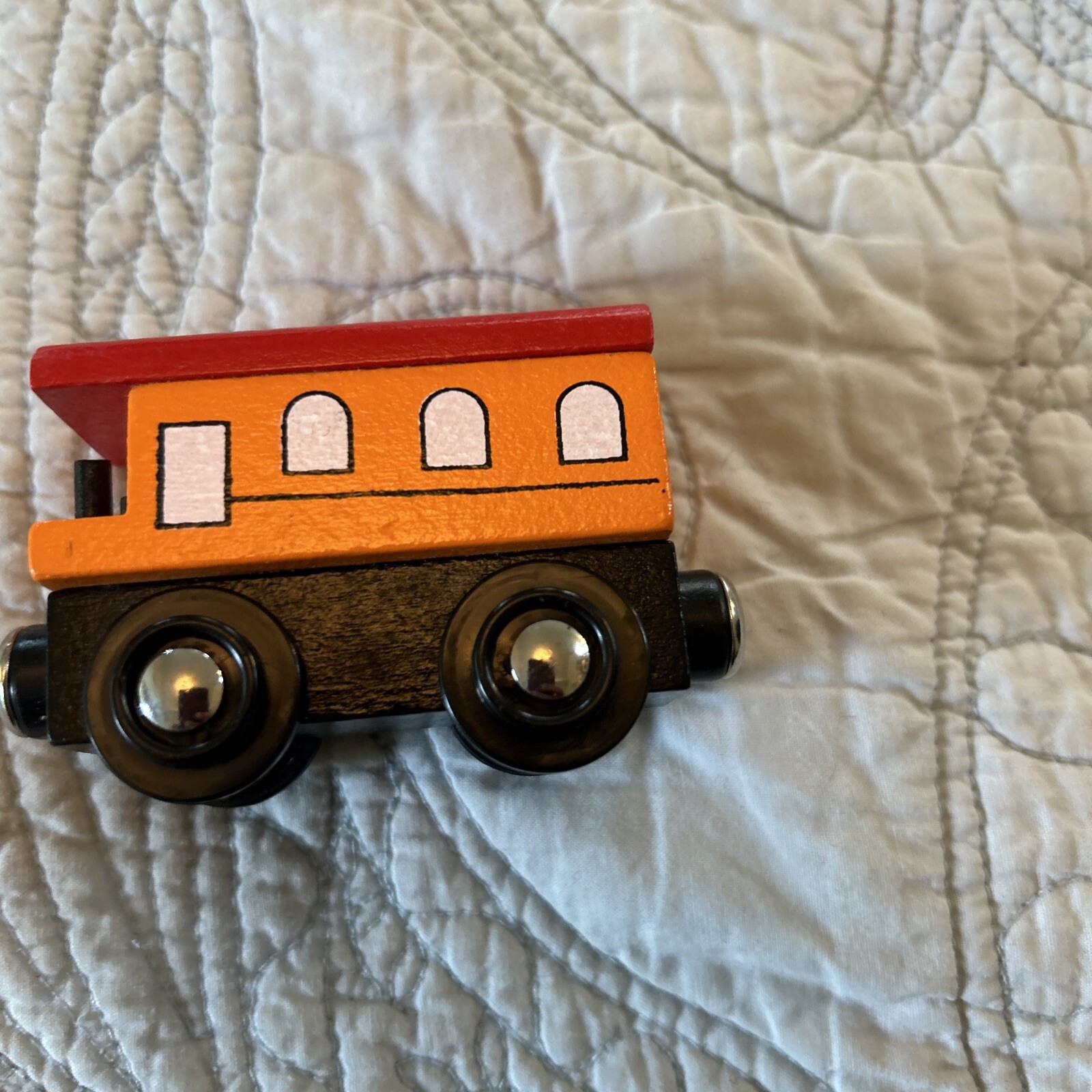 Train Mountain Express Orbrium Railways Wooden Magnet Toy 9 Trains Engine