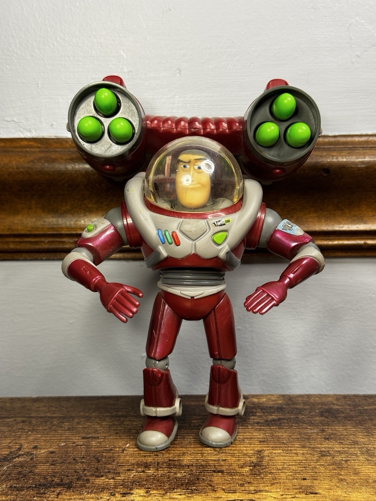 Disney Rocket Force Triple Threat Buzz Lightyear Toy Story 2 Figure – COMPLETE!