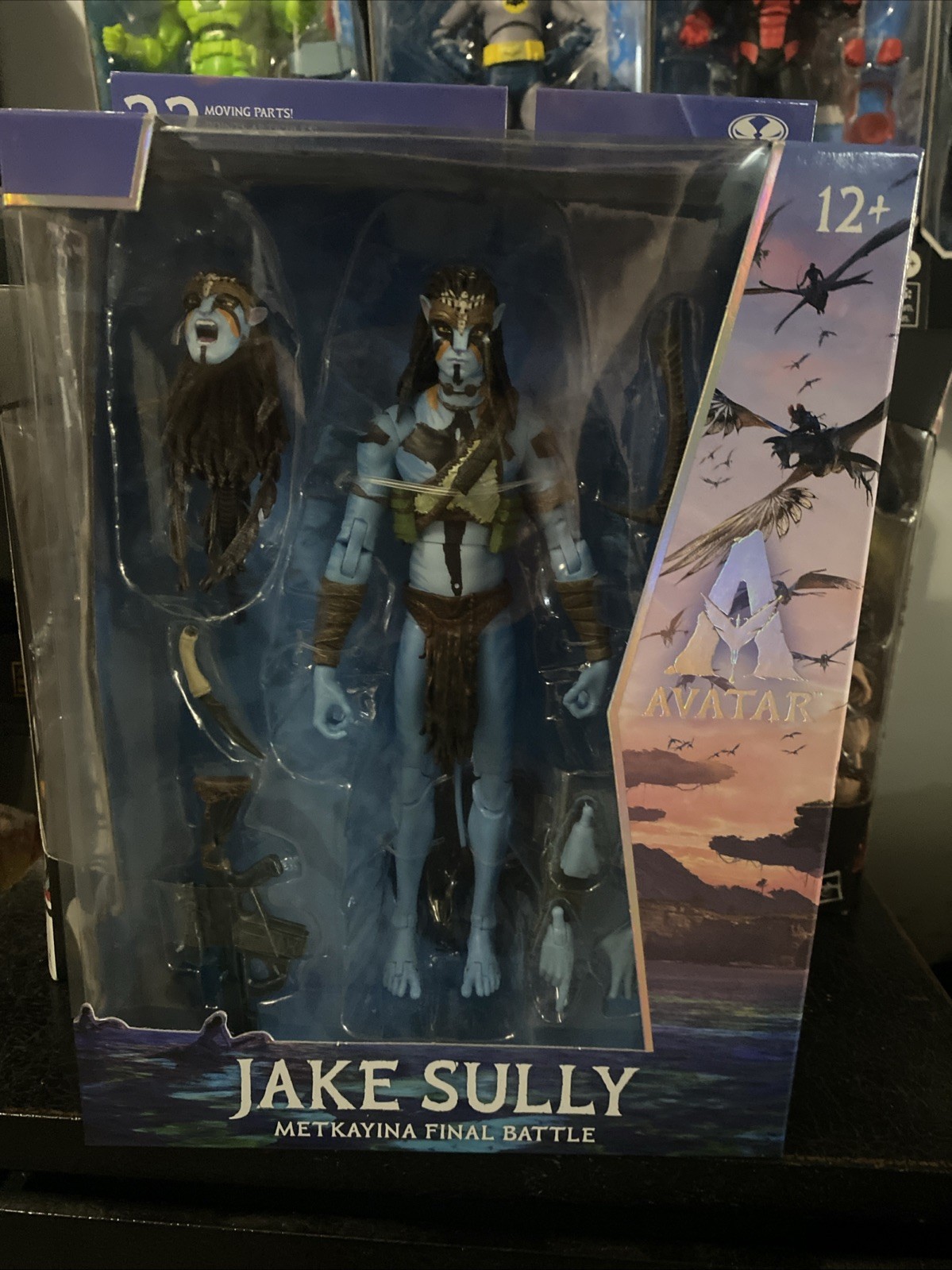 McFarlane Toys Avatar Fire and Ash Jake Sully 7&Prime; Action Figure Collector Edition
