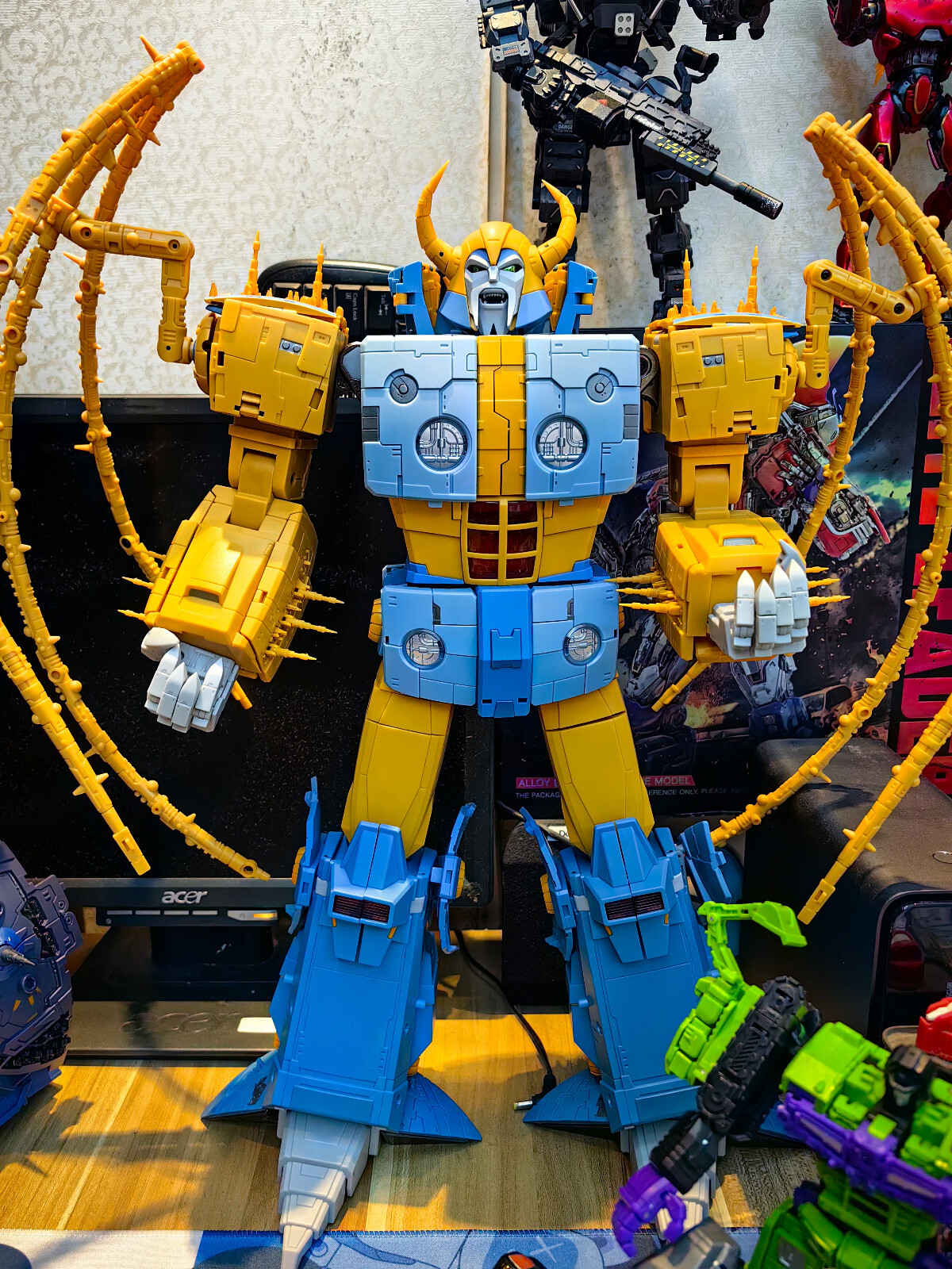 01-Studio 01S01F Cell Unicron Second Edition Transformers MP Scale, No Box