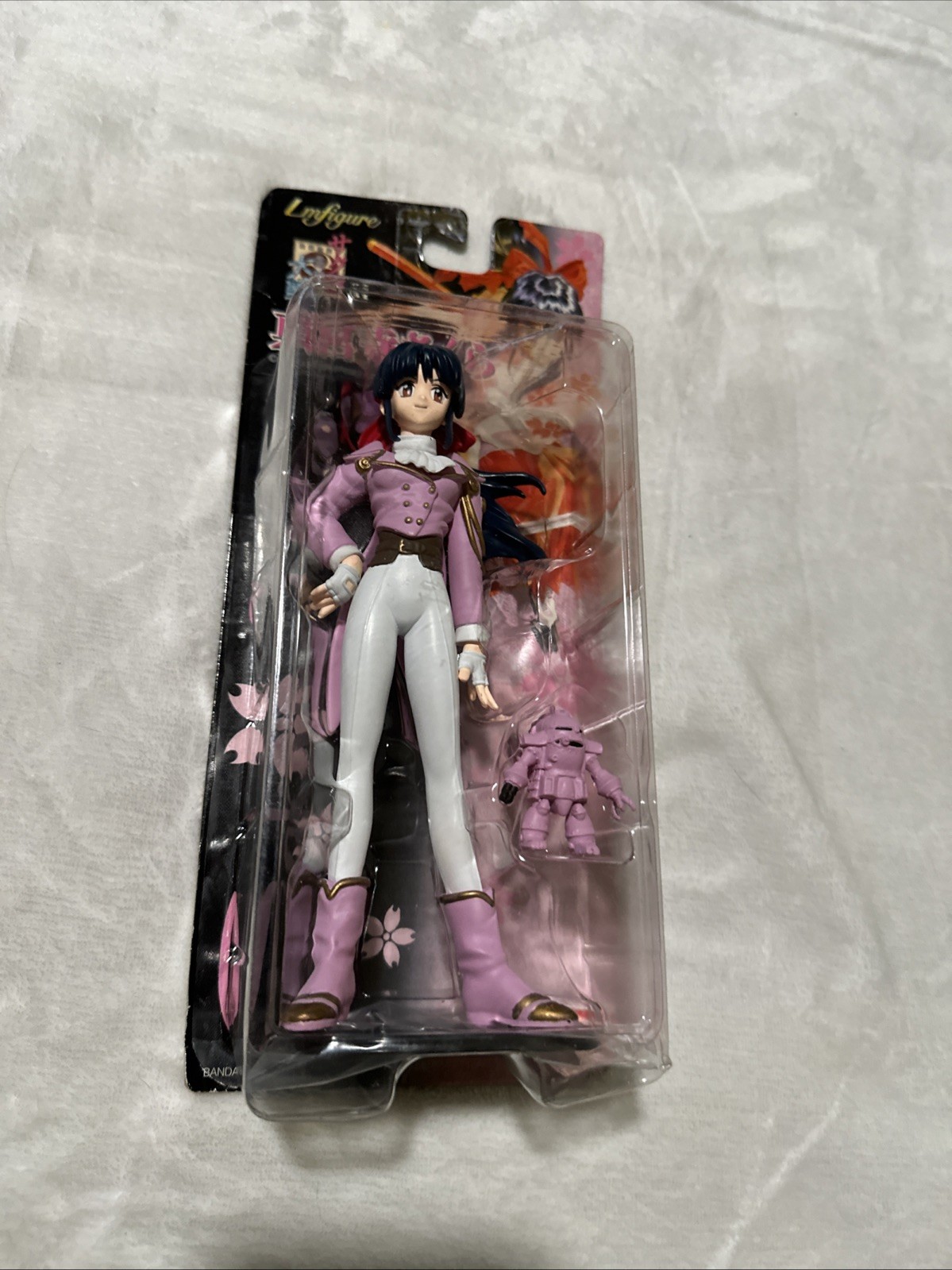 SEGA 1996 JAPAN LM FIGURE DOLL WITH SMALL FIGURE SAKURA WARS