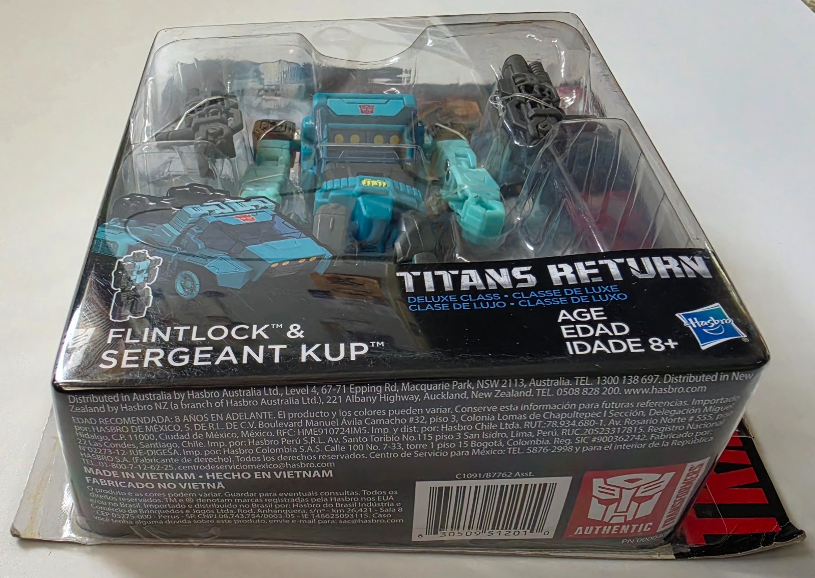 Transformers Autobot Titans Return Sergeant Kup & Flintlock Hasbro Sealed New