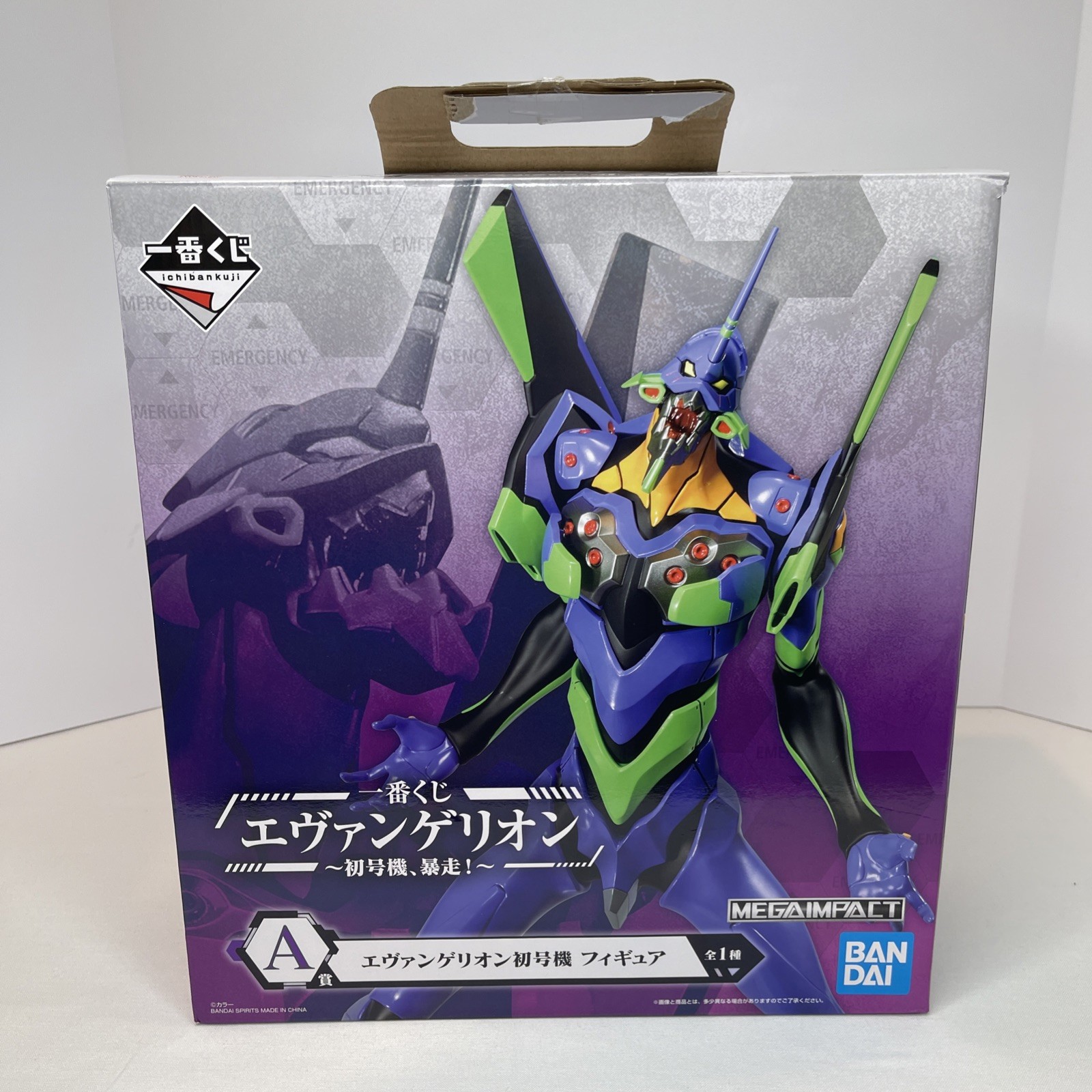Evangelion EVA Unit 01 Lottery Figure Ichiban kuji Prize A The Beast Bandai JP
