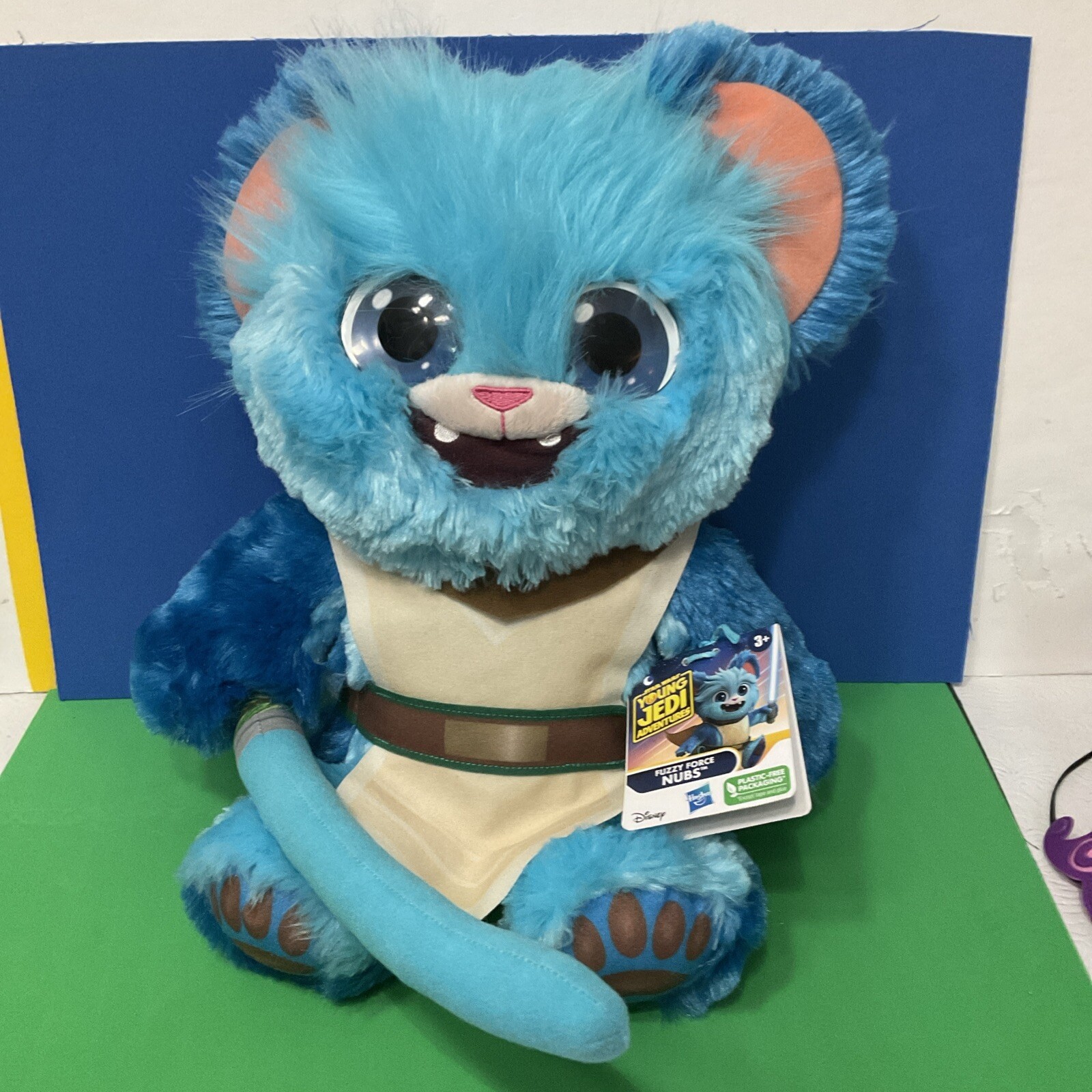 Star Wars Young Jedi Adventures Fuzzy Force Nubs Plush NEW15”