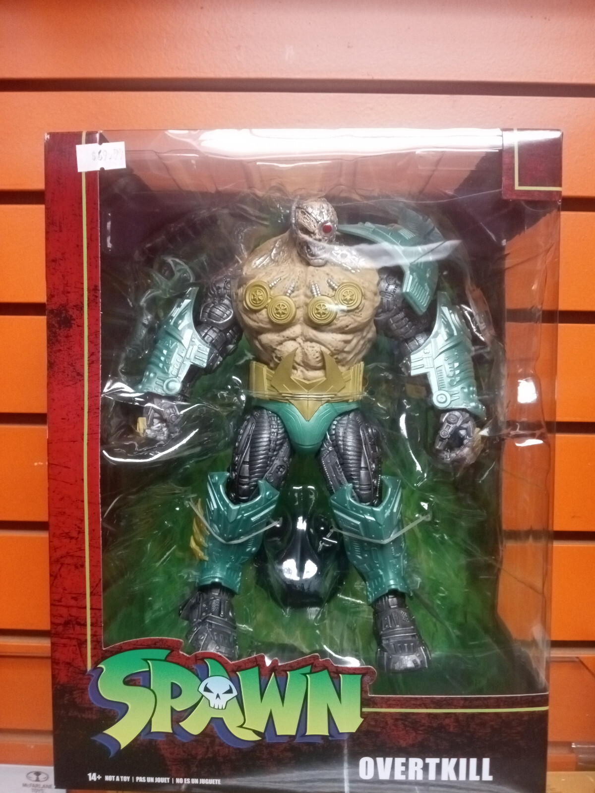 Spawn Overtkill 9&Prime; Megafig Figure SEALED McFarlane Toys