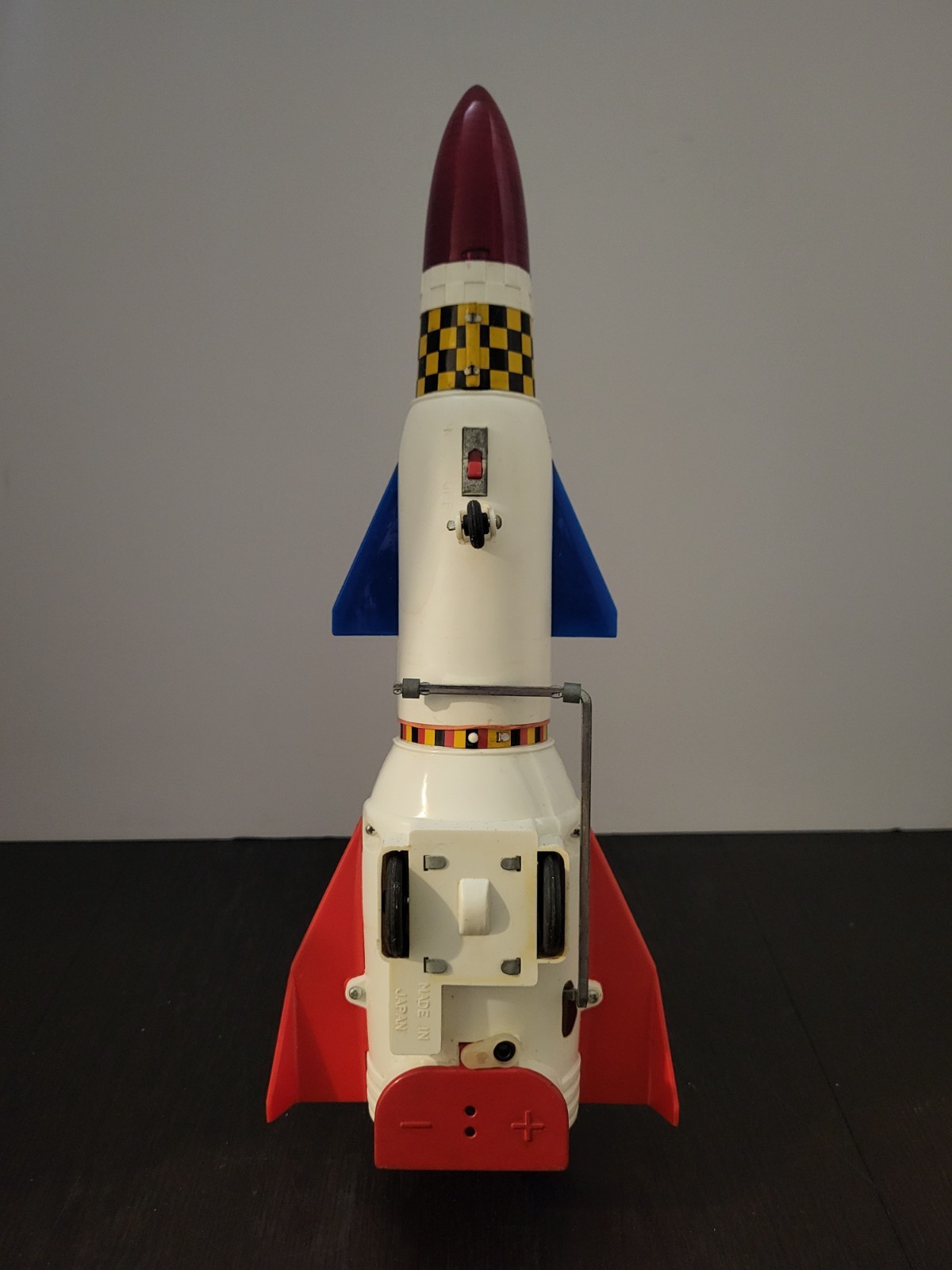 Battery Powered Space Rocket 1960s MARS 3 Vintage Original 100% COMPLETE w Box