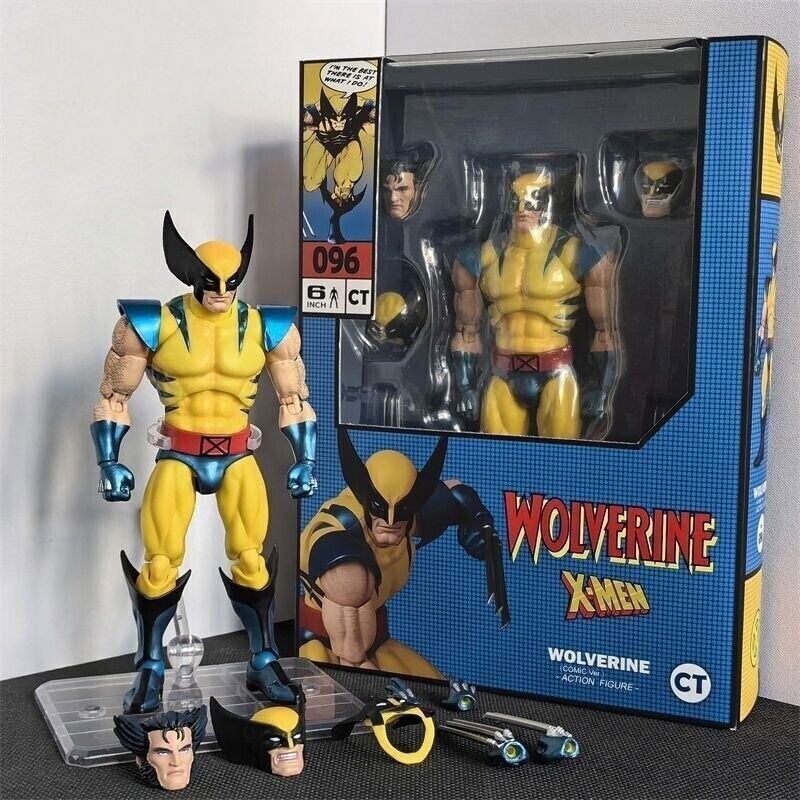 Wolverine X-Men Comic Version w/Accessory 6&Prime; Action Figure CT Toys #096 New Box