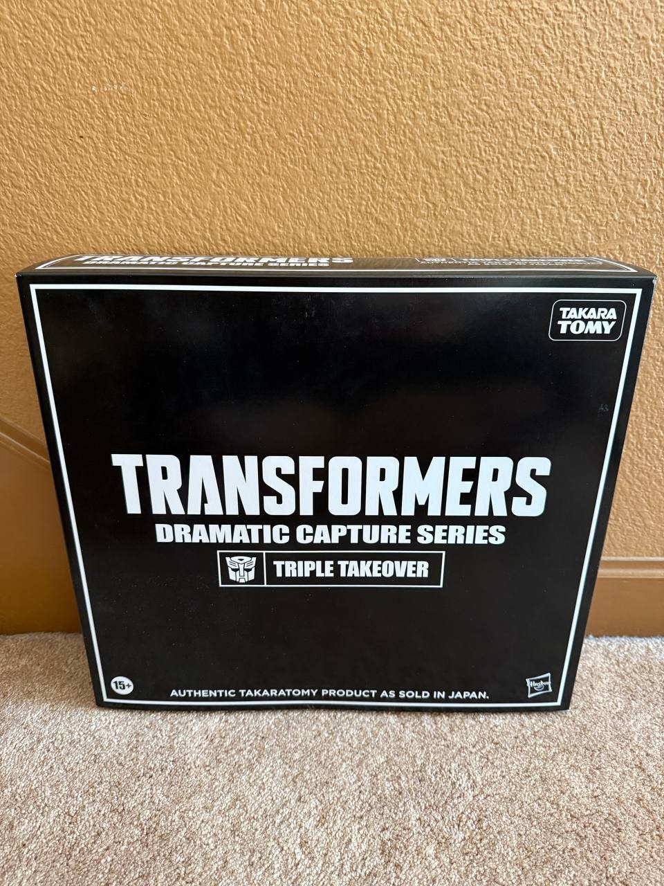 *NEW* DRAMATIC CAPTURE SERIES TRIPLE TAKEOVER Takara Tomy Transformers Starscrea