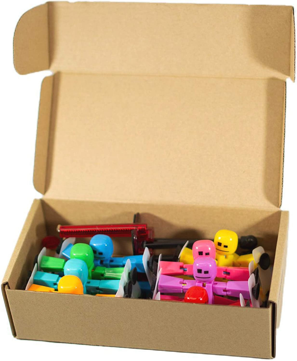 Zing Stikbot 8 Solid Pink/Yellow/Light Blue/Green/Dark Blue/Purple/Orange/Red