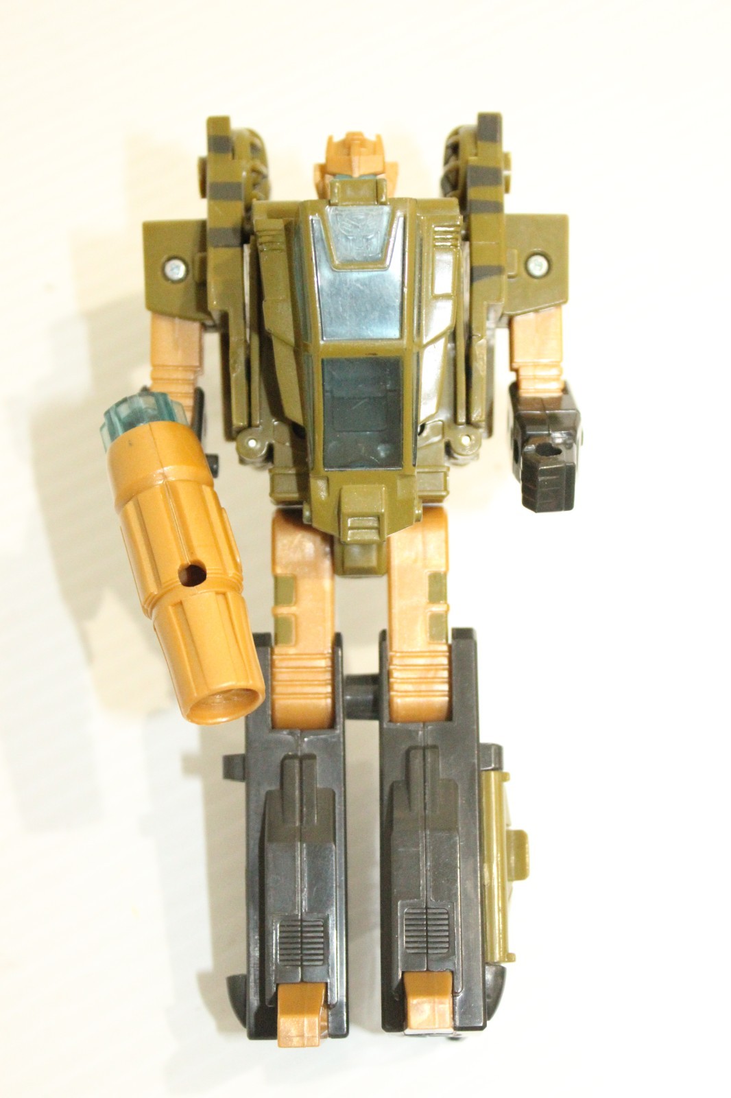 Transformers Machine Wars 1996 Sandstorm Action Figure Incomplete as shown