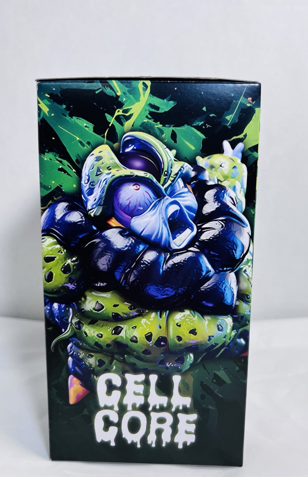 Dragon Ball Z Cell Core Self-Destruct Figure Statue From Anime Cell Games Scene