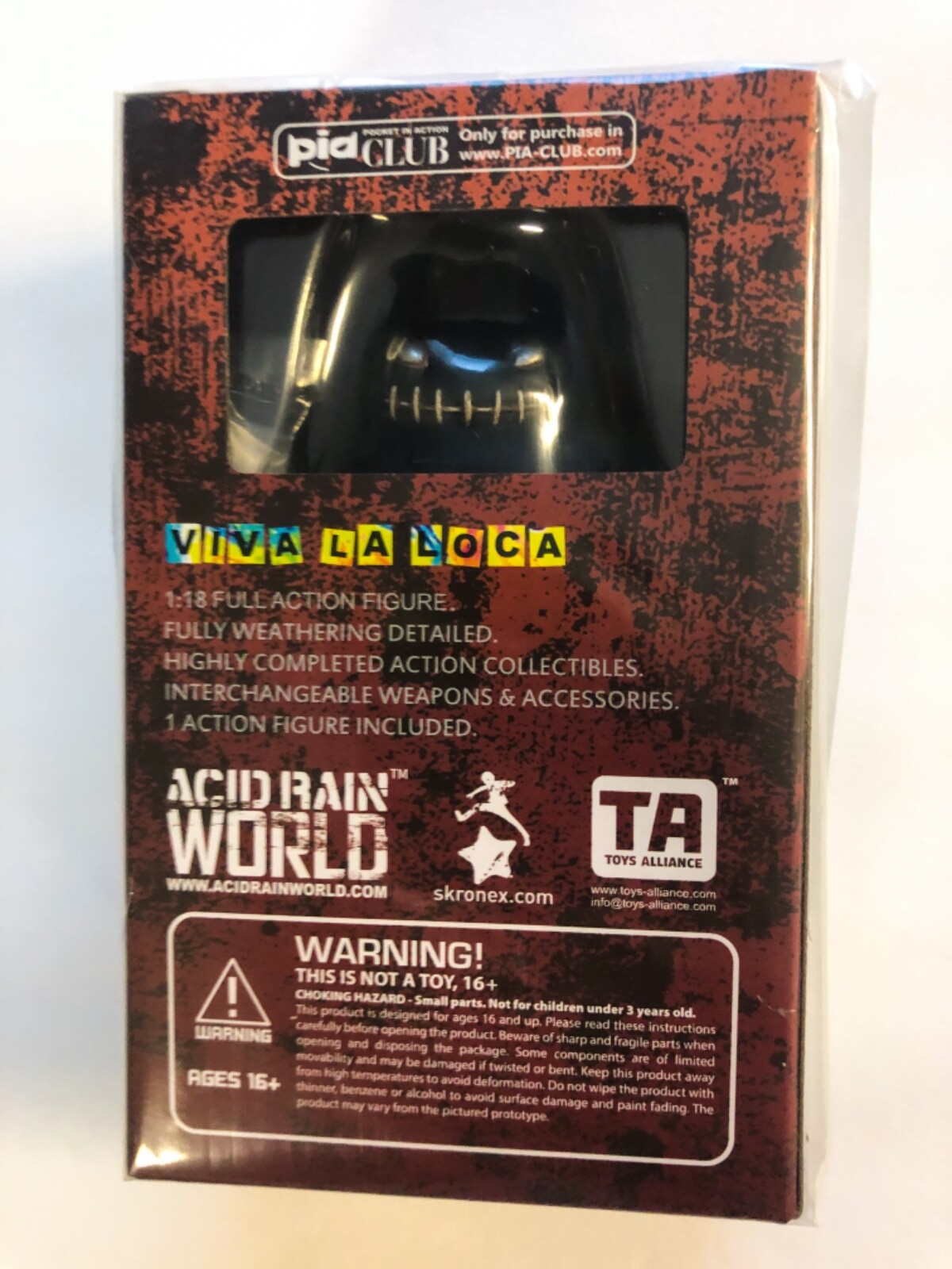 6x *USA* Acid Rain Luggans COMPLETE SET 1/18 gi Joe ARW Action Figure Toy LOT